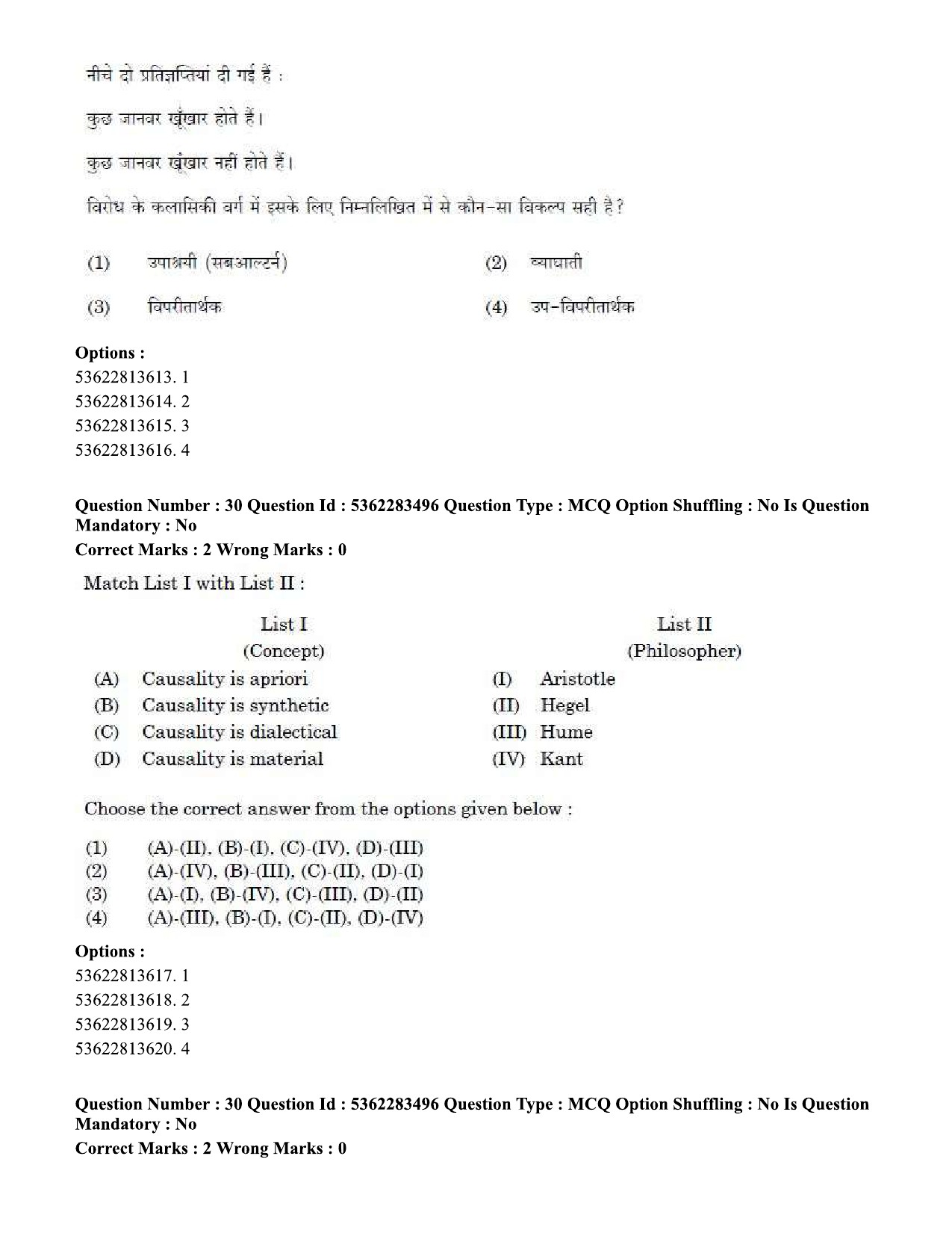 UGC NET Social Work Question Paper September 2020 34