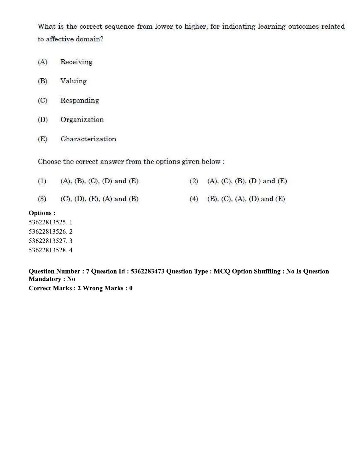 UGC NET Social Work Question Paper September 2020 7