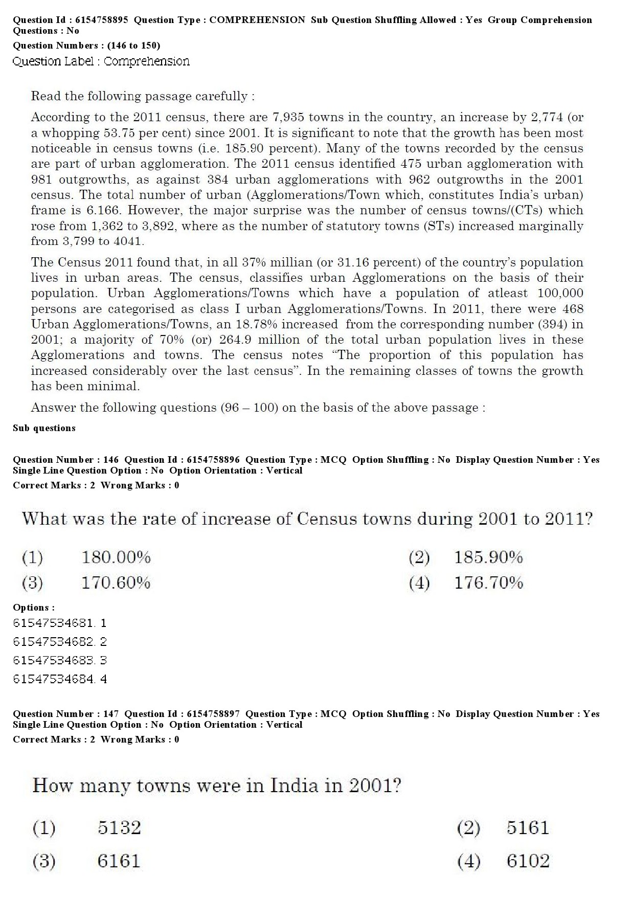 UGC NET Sociology Question Paper December 2019 169