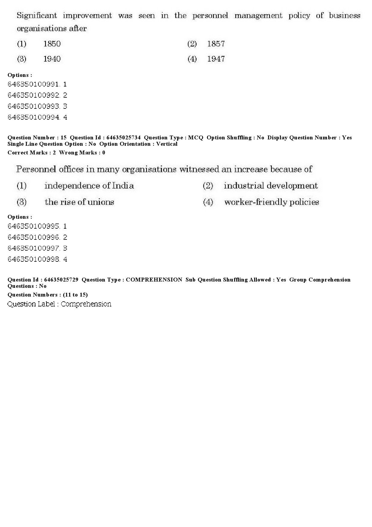 UGC NET Sociology Question Paper June 2019 10