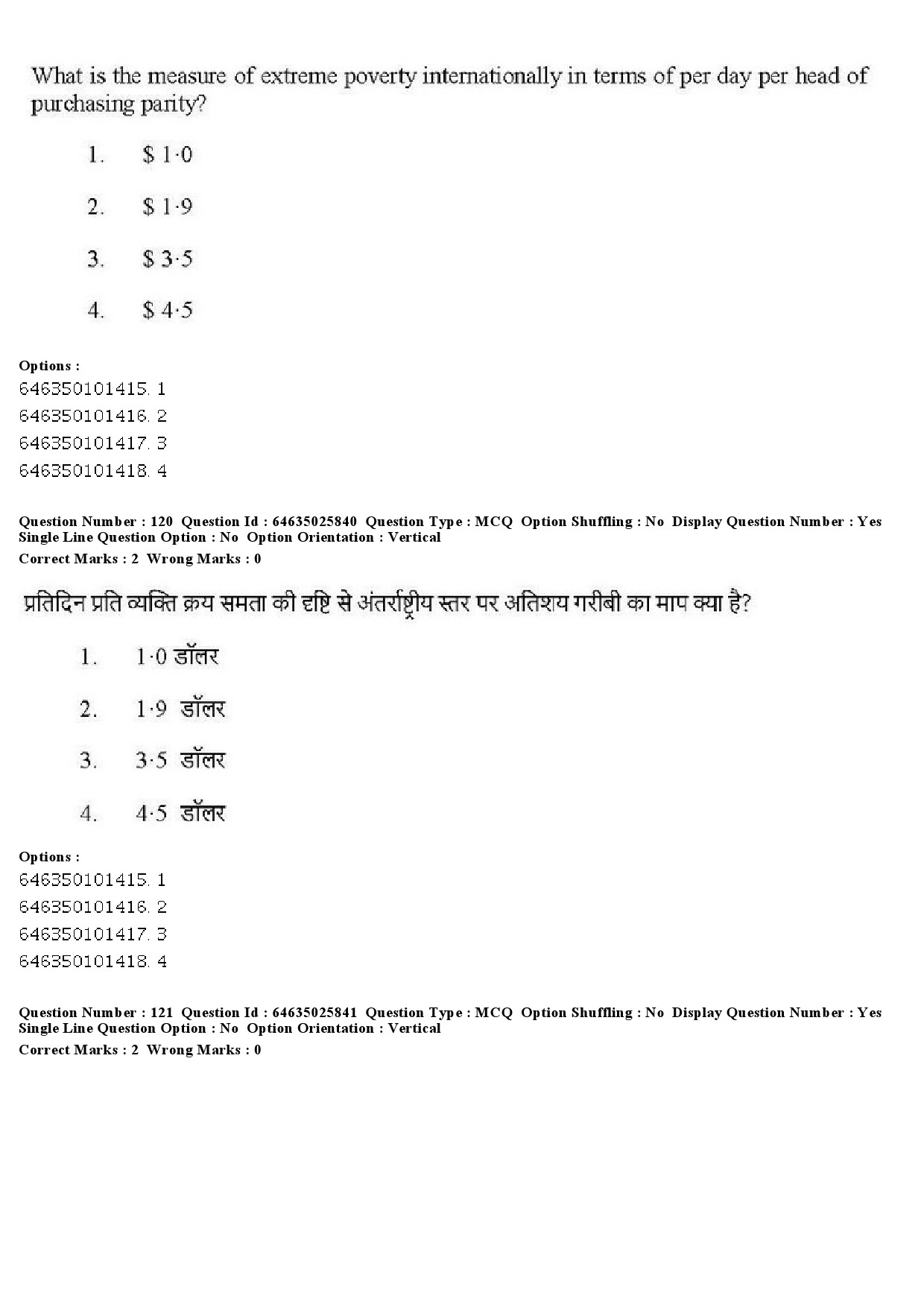 UGC NET Sociology Question Paper June 2019 109