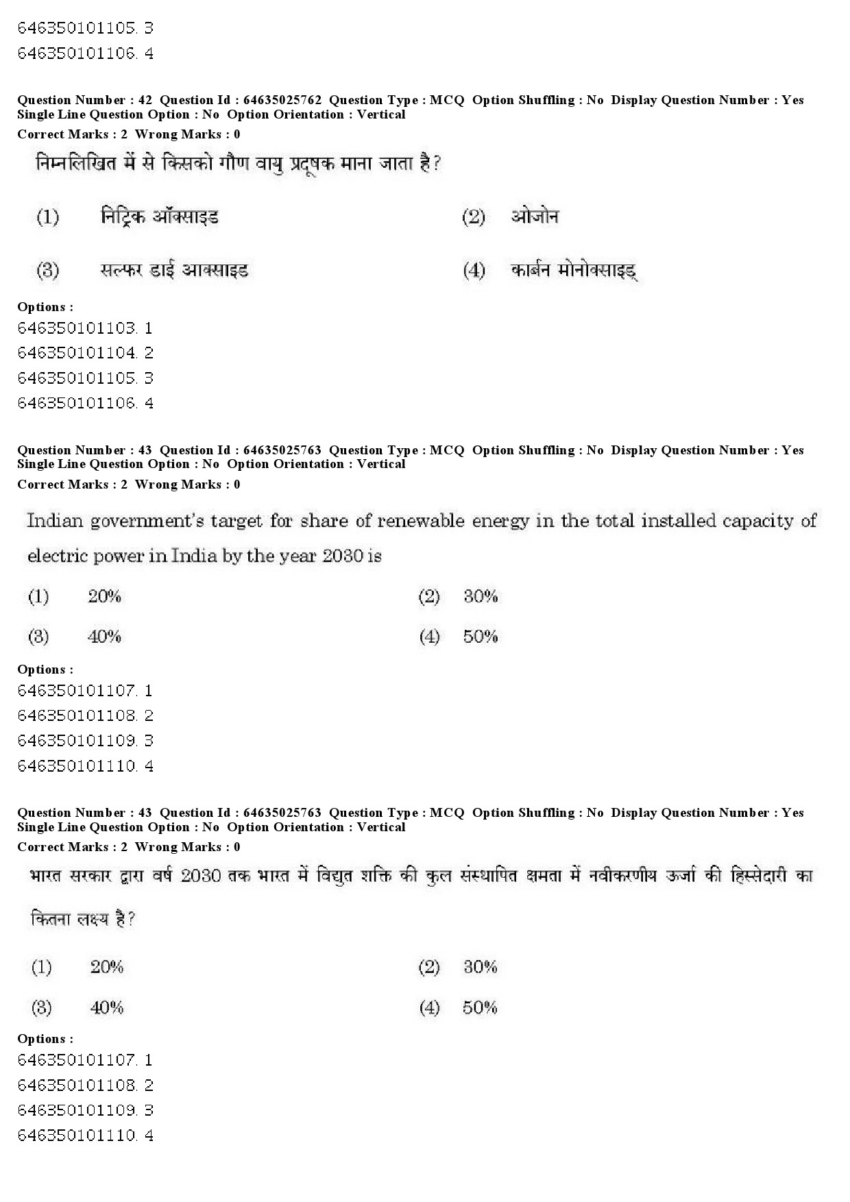 UGC NET Sociology Question Paper June 2019 33