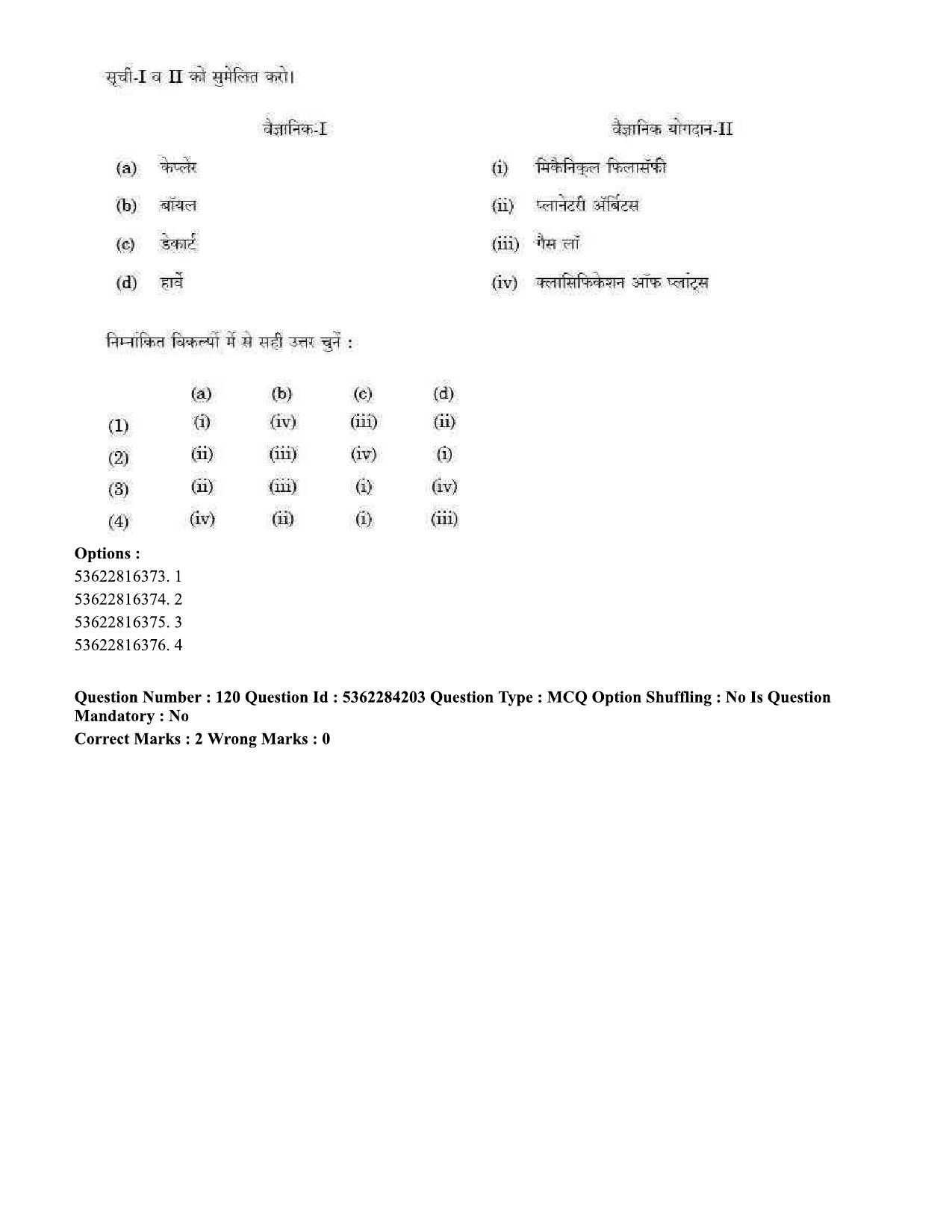 UGC NET Sociology Question Paper September 2020 114