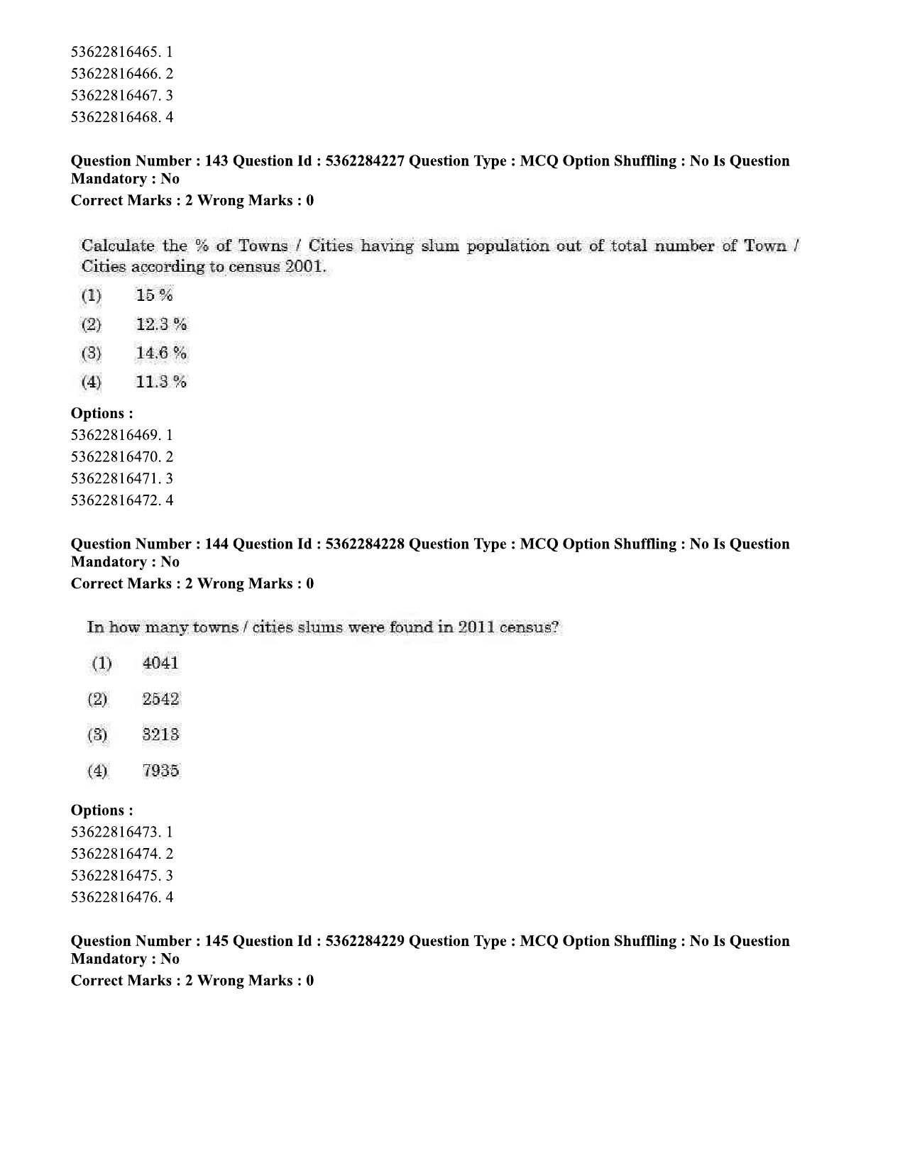 UGC NET Sociology Question Paper September 2020 148