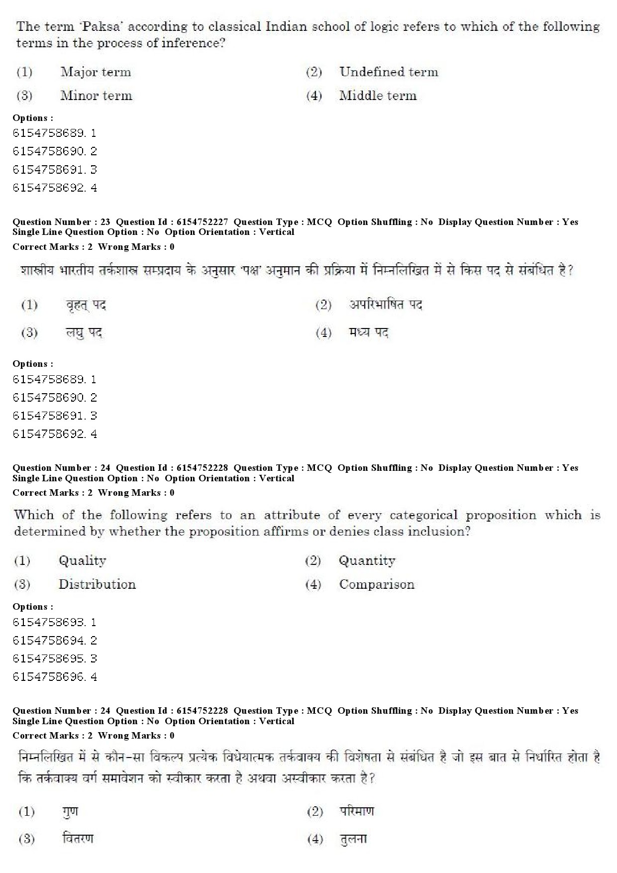 UGC NET Spanish Question Paper December 2019 21