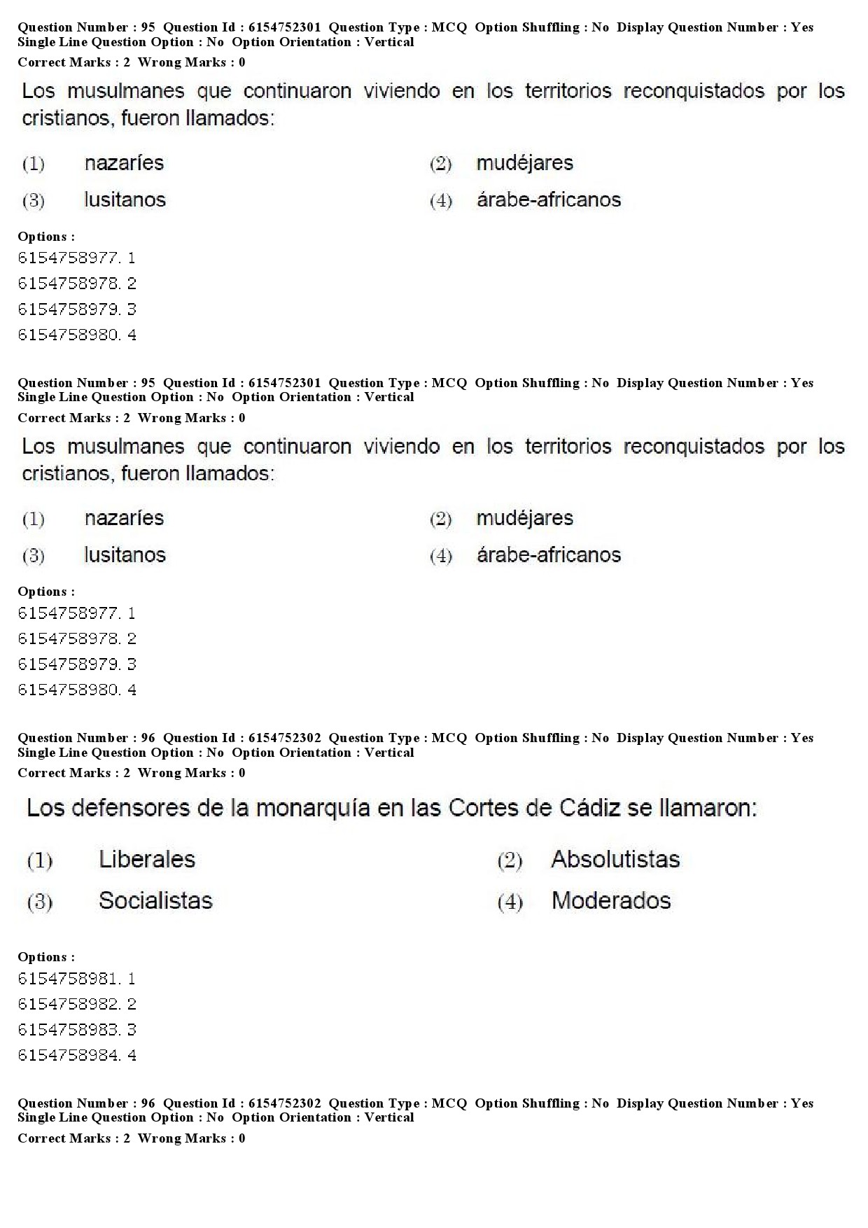 UGC NET Spanish Question Paper December 2019 70