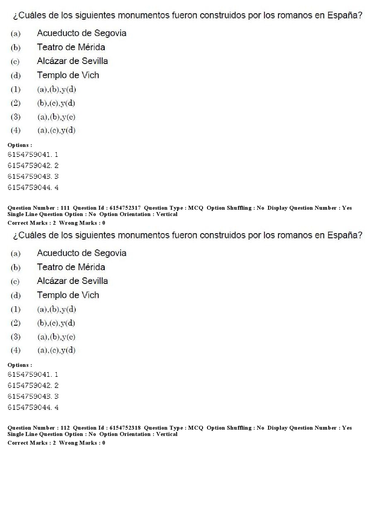 UGC NET Spanish Question Paper December 2019 81