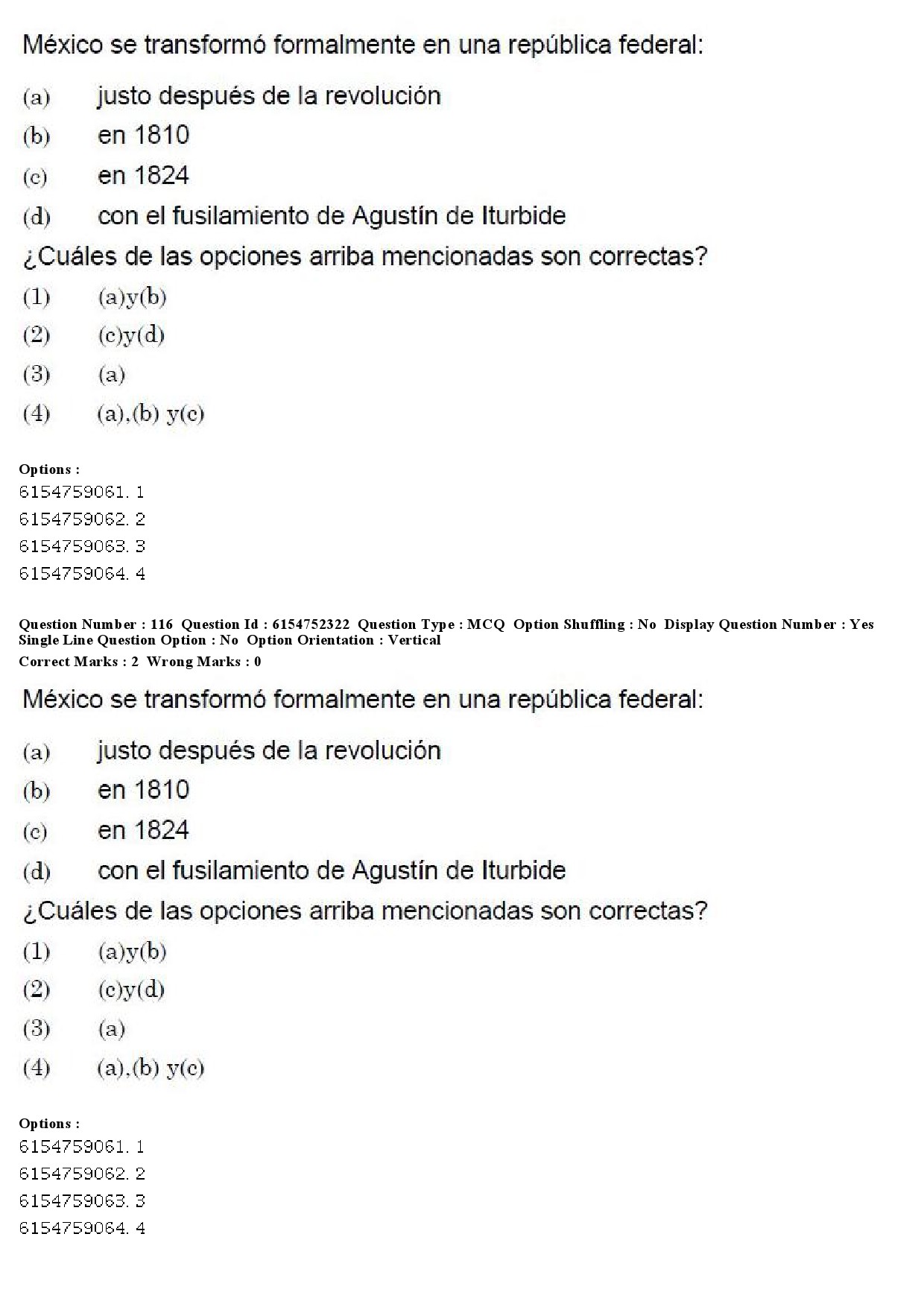 UGC NET Spanish Question Paper December 2019 86