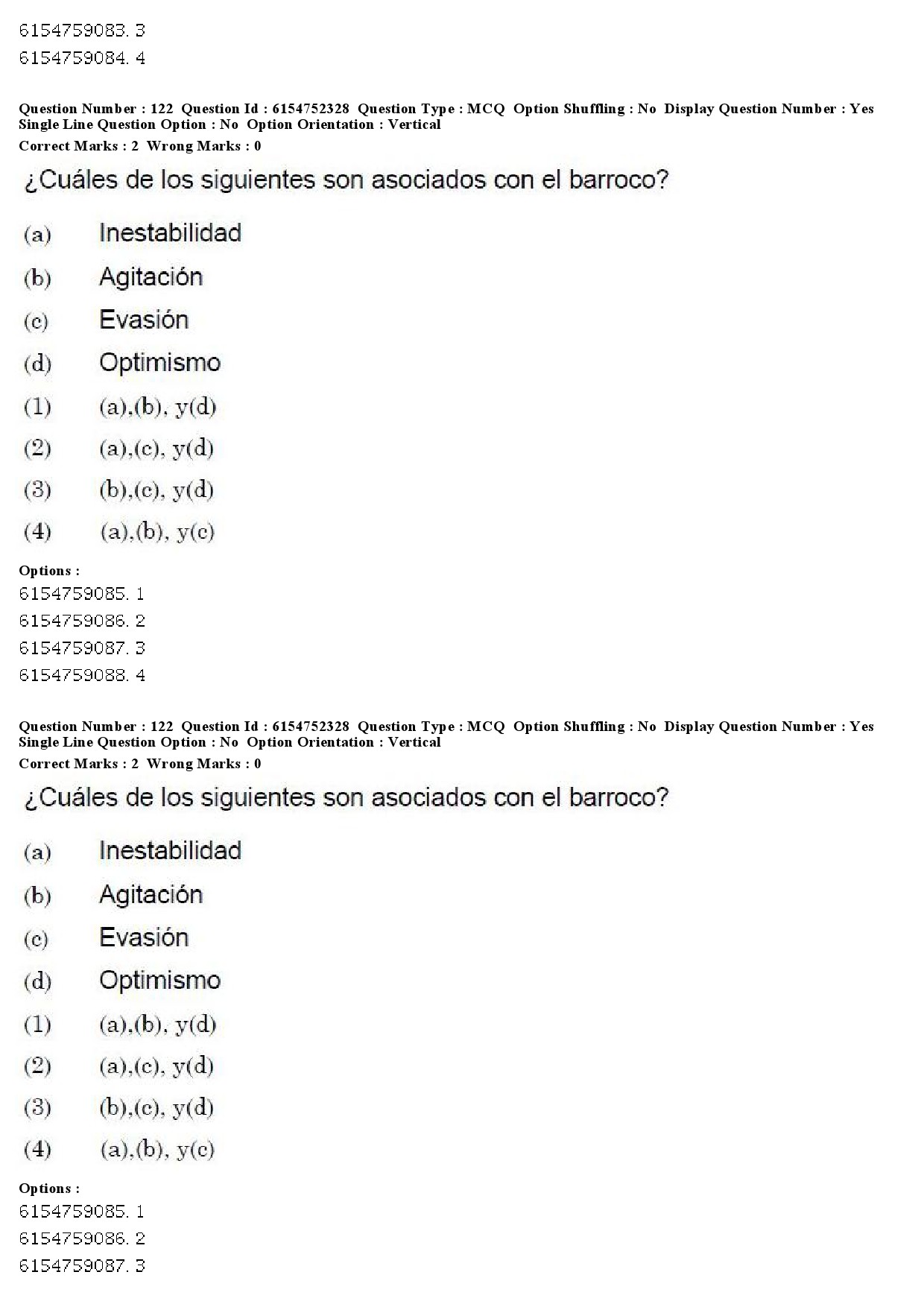 UGC NET Spanish Question Paper December 2019 92