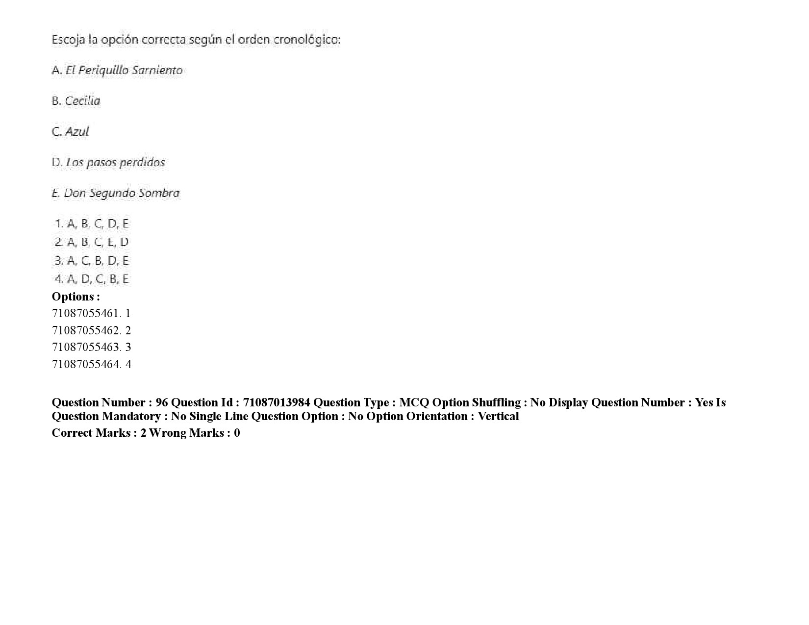 UGC NET Spanish Question Paper September 2020 129