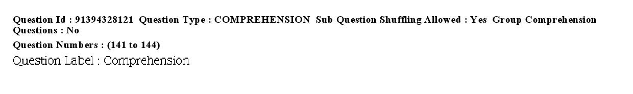 UGC NET Tamil Question Paper December 2018 139