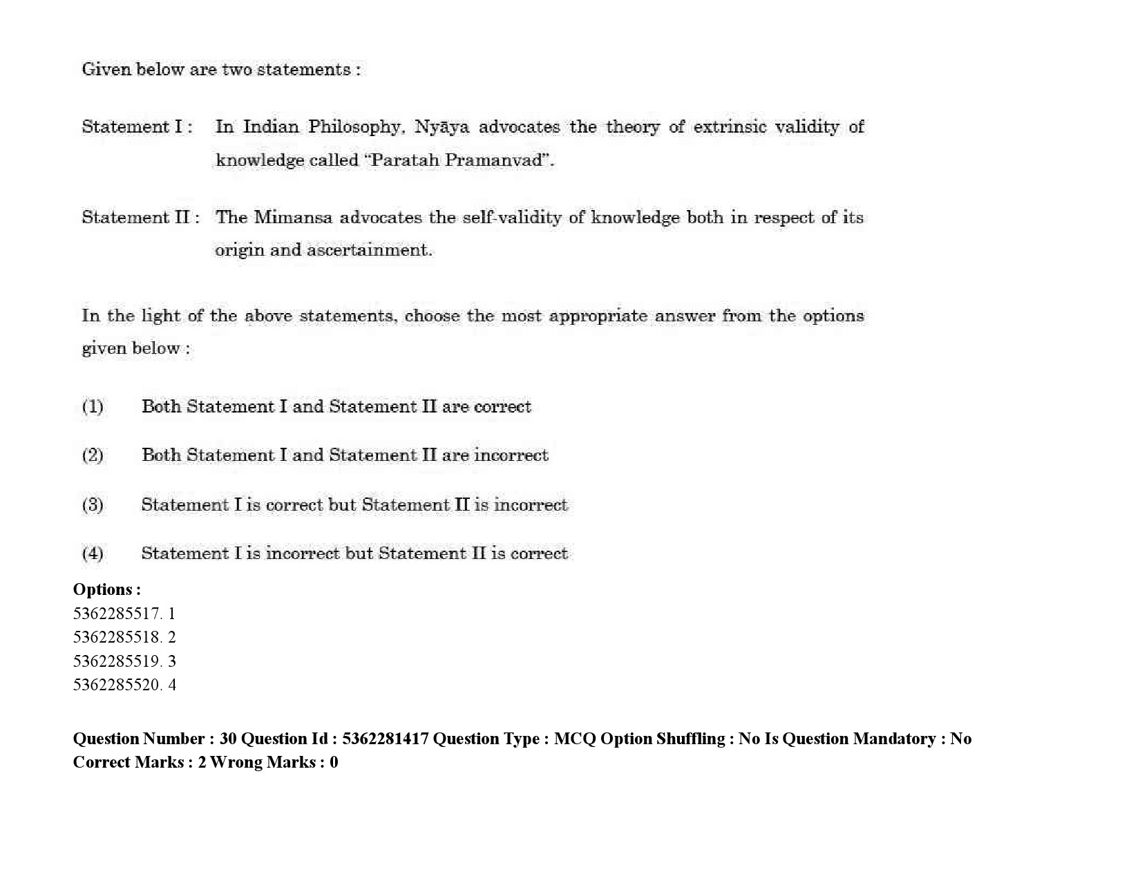 UGC NET Telugu Question Paper September 2020 43