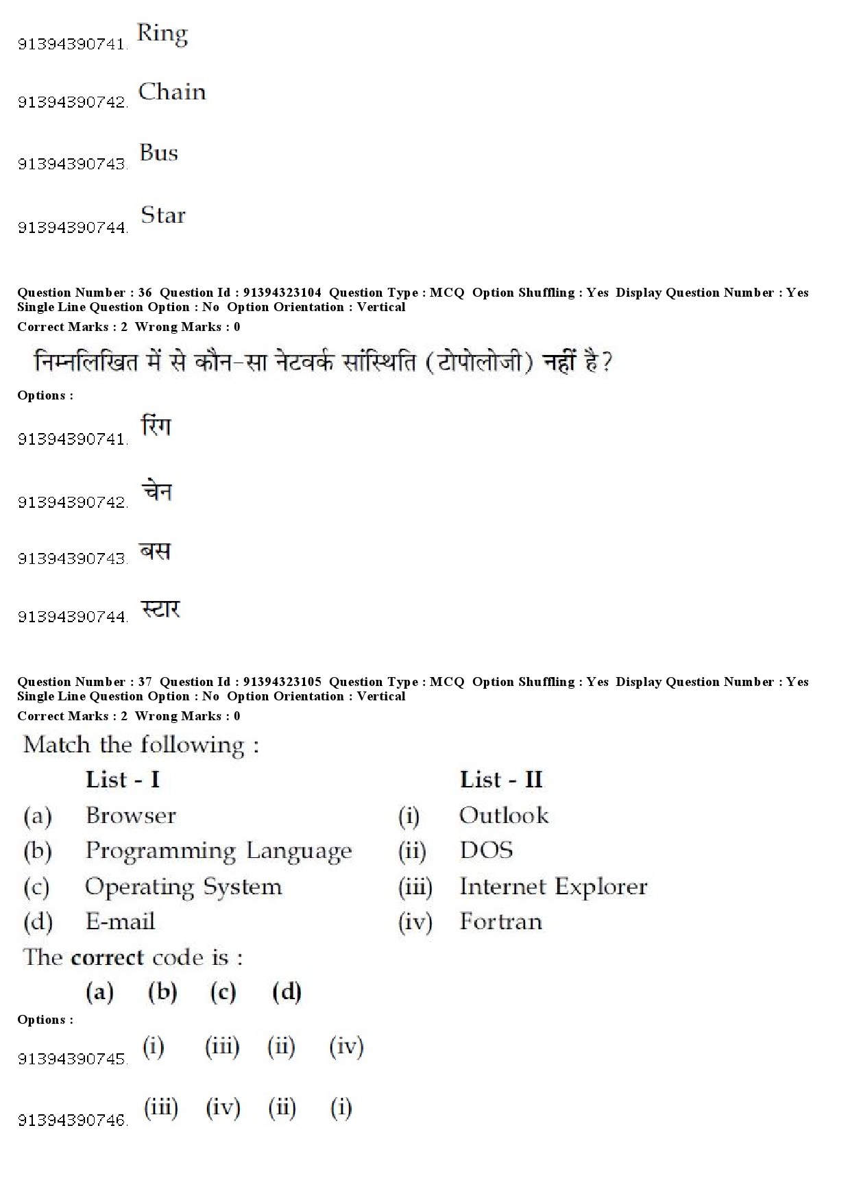 UGC NET Tourism Administration And Management Question Paper December 2018 32