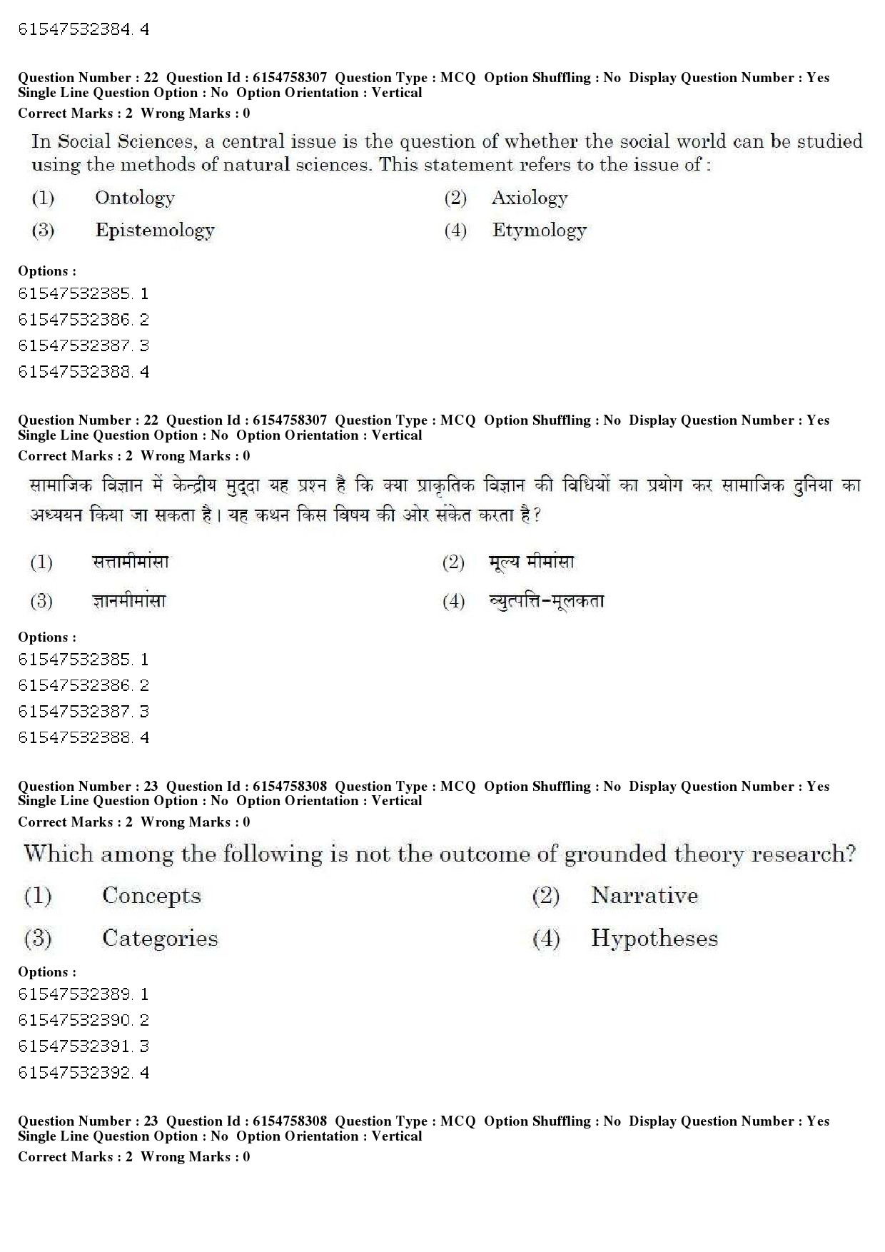 UGC NET Tourism Administration And Management Question Paper December 2019 17