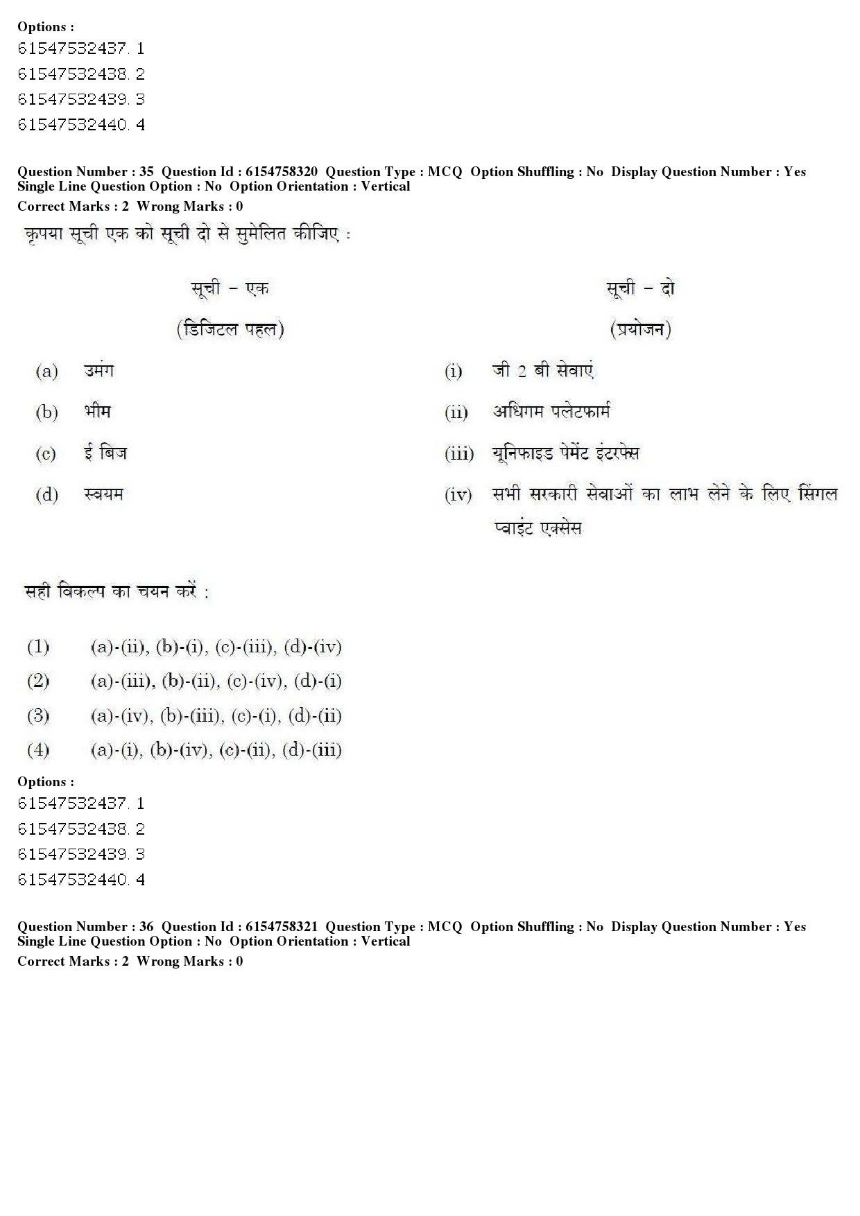 UGC NET Tourism Administration And Management Question Paper December 2019 36