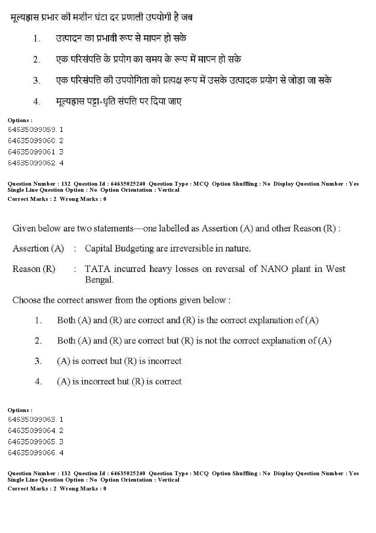 UGC NET Tourism Administration And Management Question Paper June 2019 136