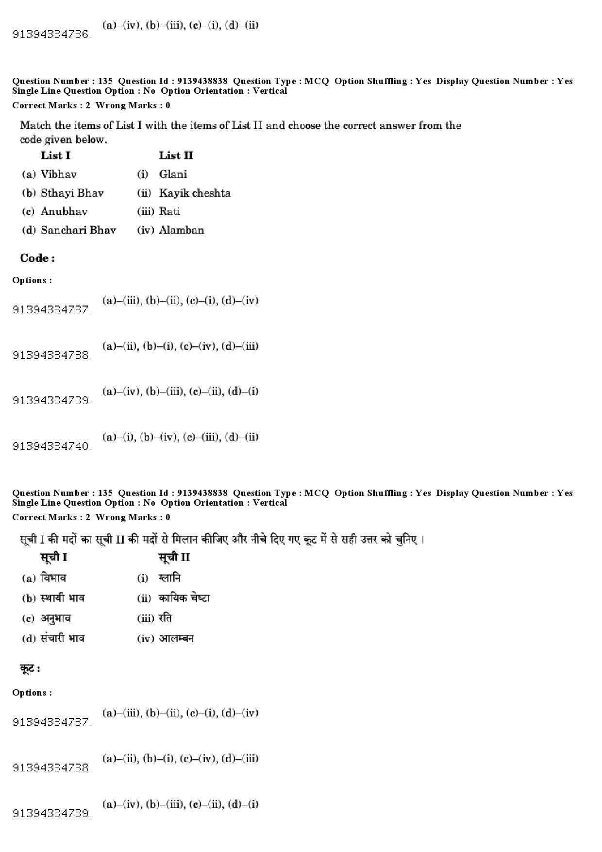 UGC NET Tribal and Regional Language Literature Question Paper December 2018 118