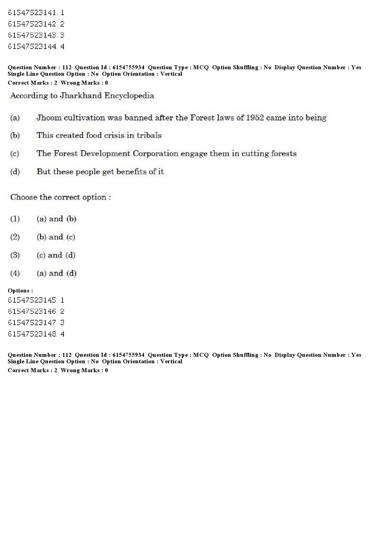 UGC NET Tribal and Regional Language Literature Question Paper December 2019 100