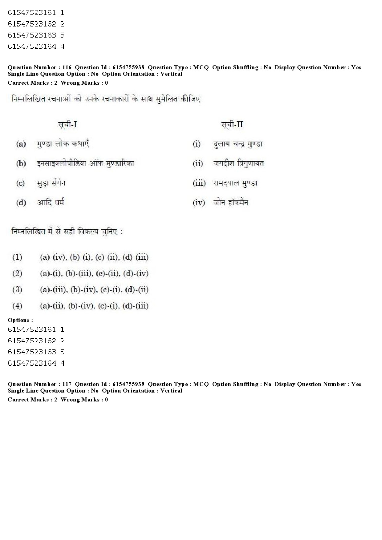 UGC NET Tribal and Regional Language Literature Question Paper December 2019 106