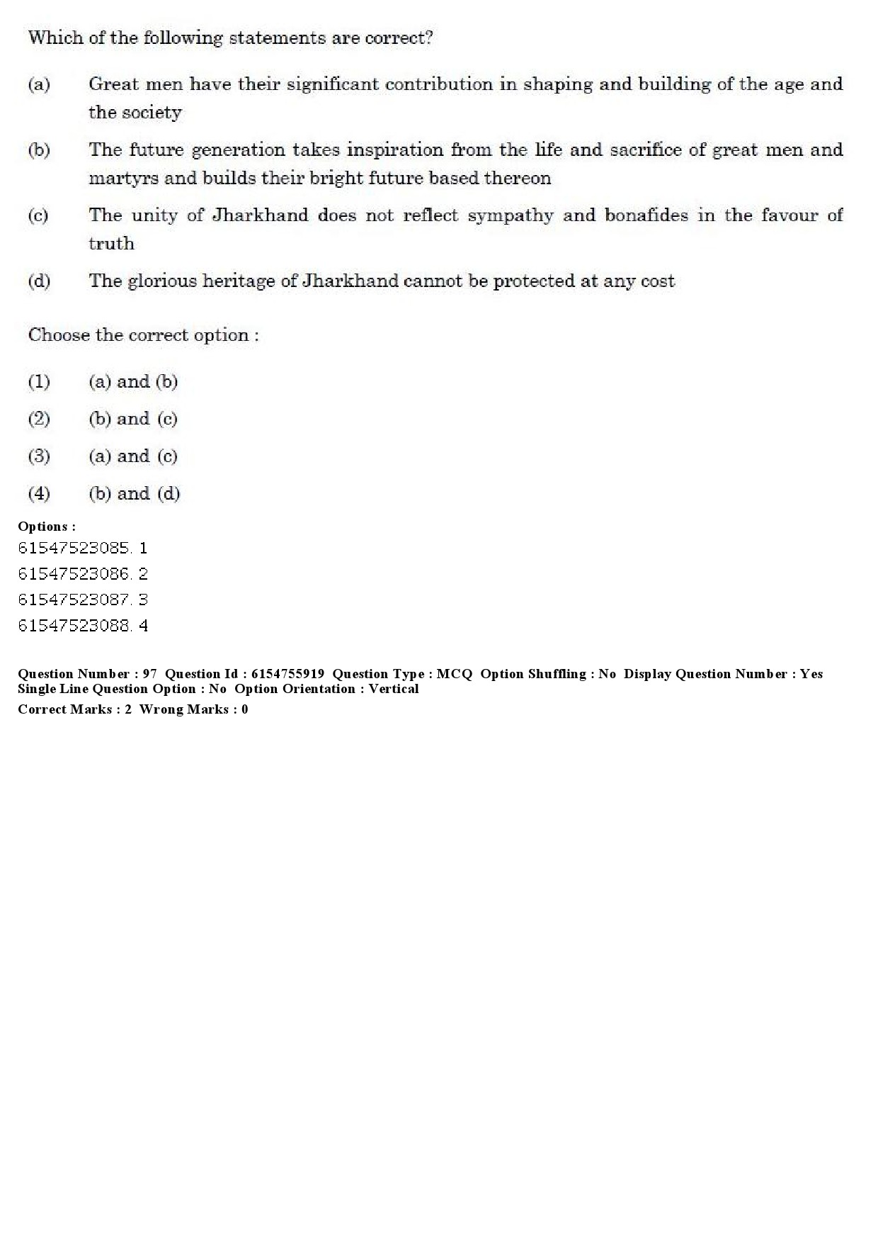 UGC NET Tribal and Regional Language Literature Question Paper December 2019 80