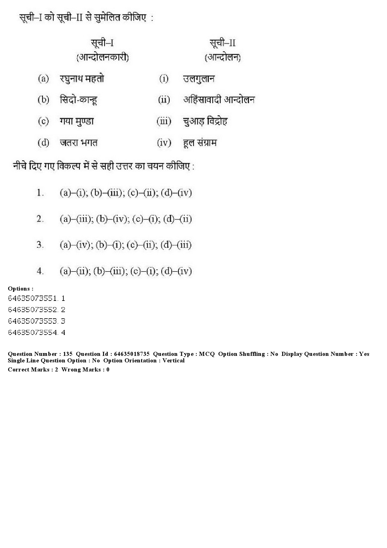 UGC NET Tribal and Regional Language Literature Question Paper June 2019 139