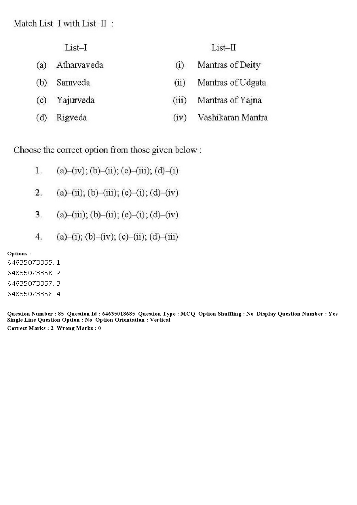 UGC NET Tribal and Regional Language Literature Question Paper June 2019 84