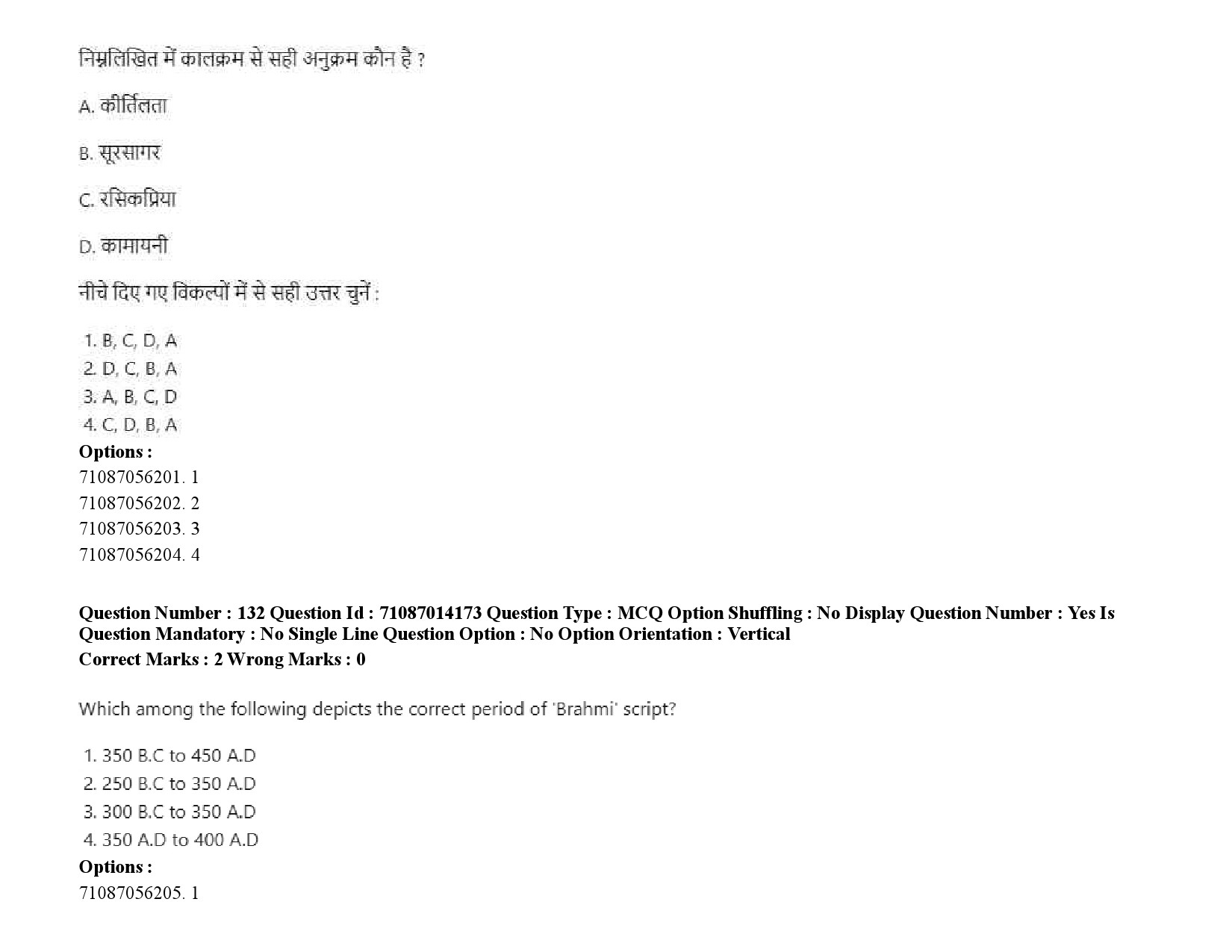 UGC NET Tribal and Regional Language Literature Question Paper September 2020 200