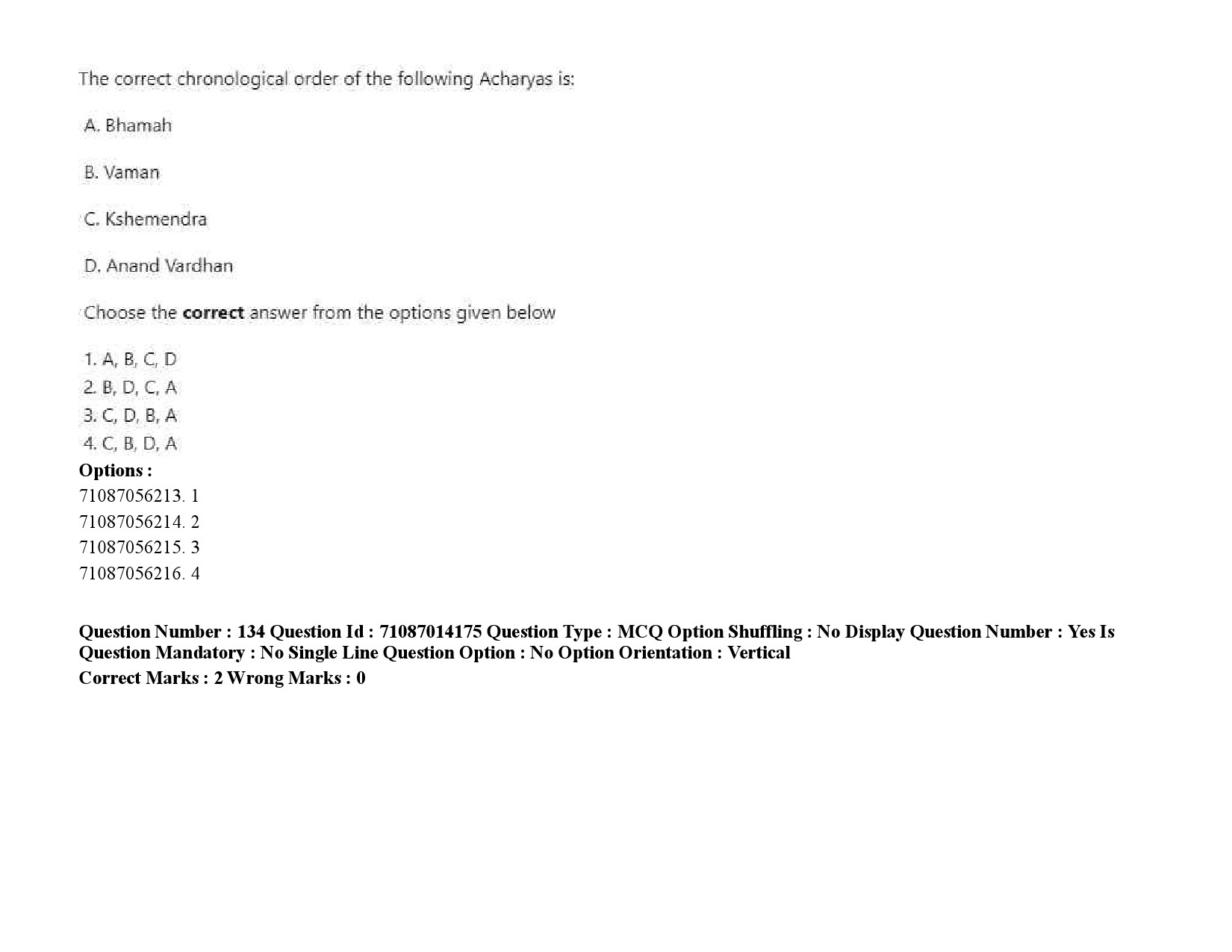 UGC NET Tribal and Regional Language Literature Question Paper September 2020 204