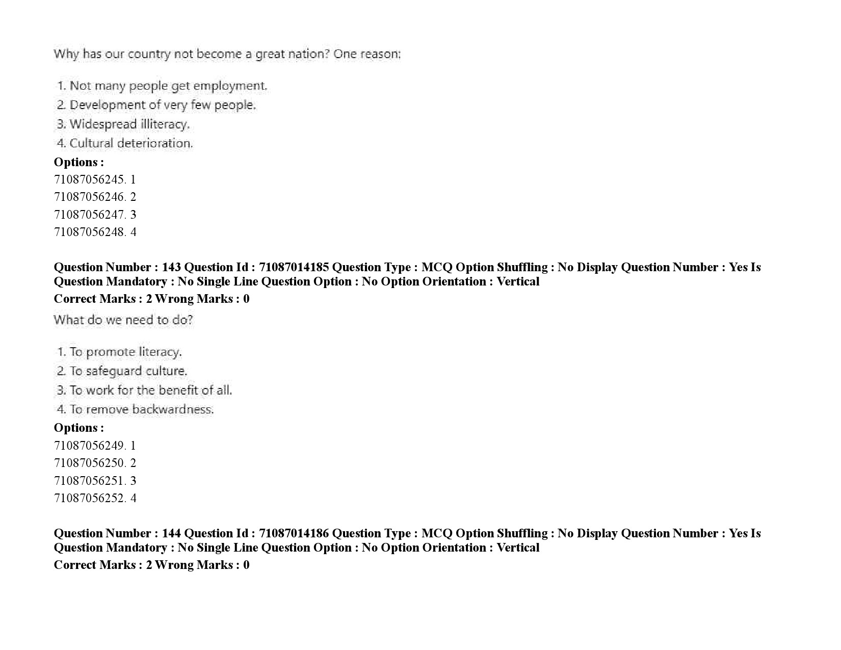 UGC NET Tribal and Regional Language Literature Question Paper September 2020 218