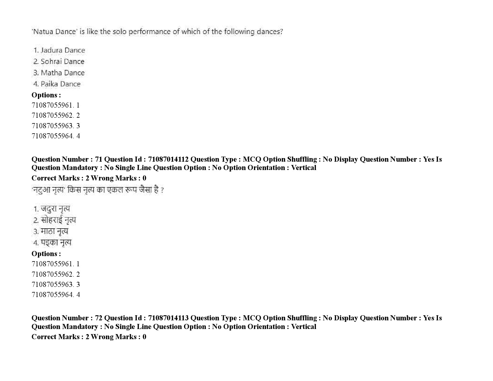 UGC NET Tribal and Regional Language Literature Question Paper September 2020 99