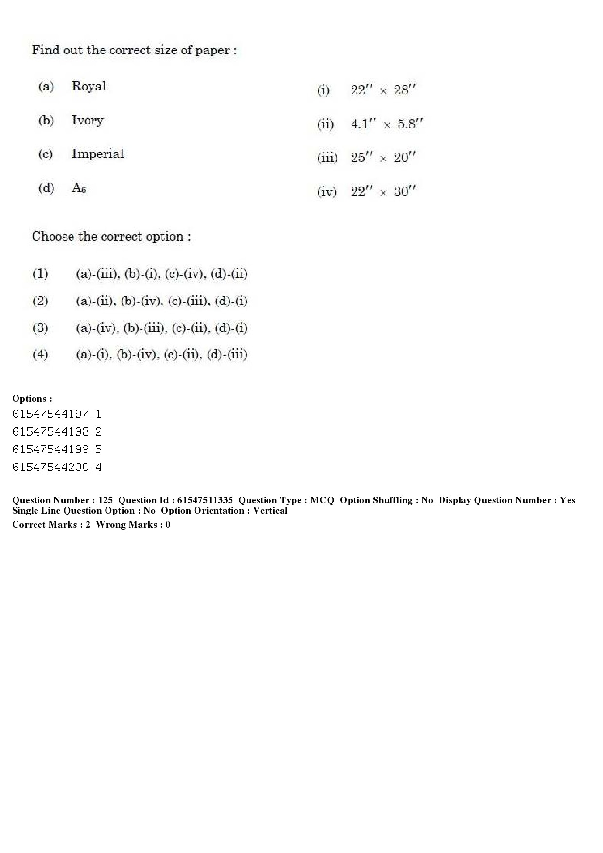 UGC NET Visual Arts Question Paper December 2019 137