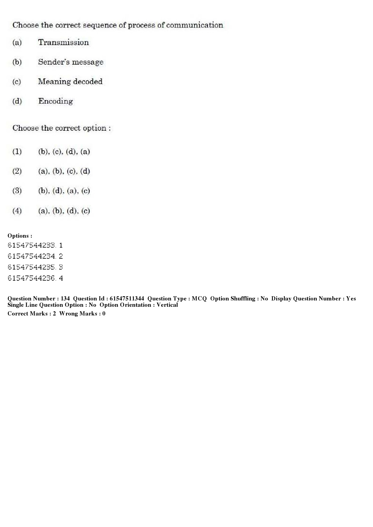 UGC NET Visual Arts Question Paper December 2019 155