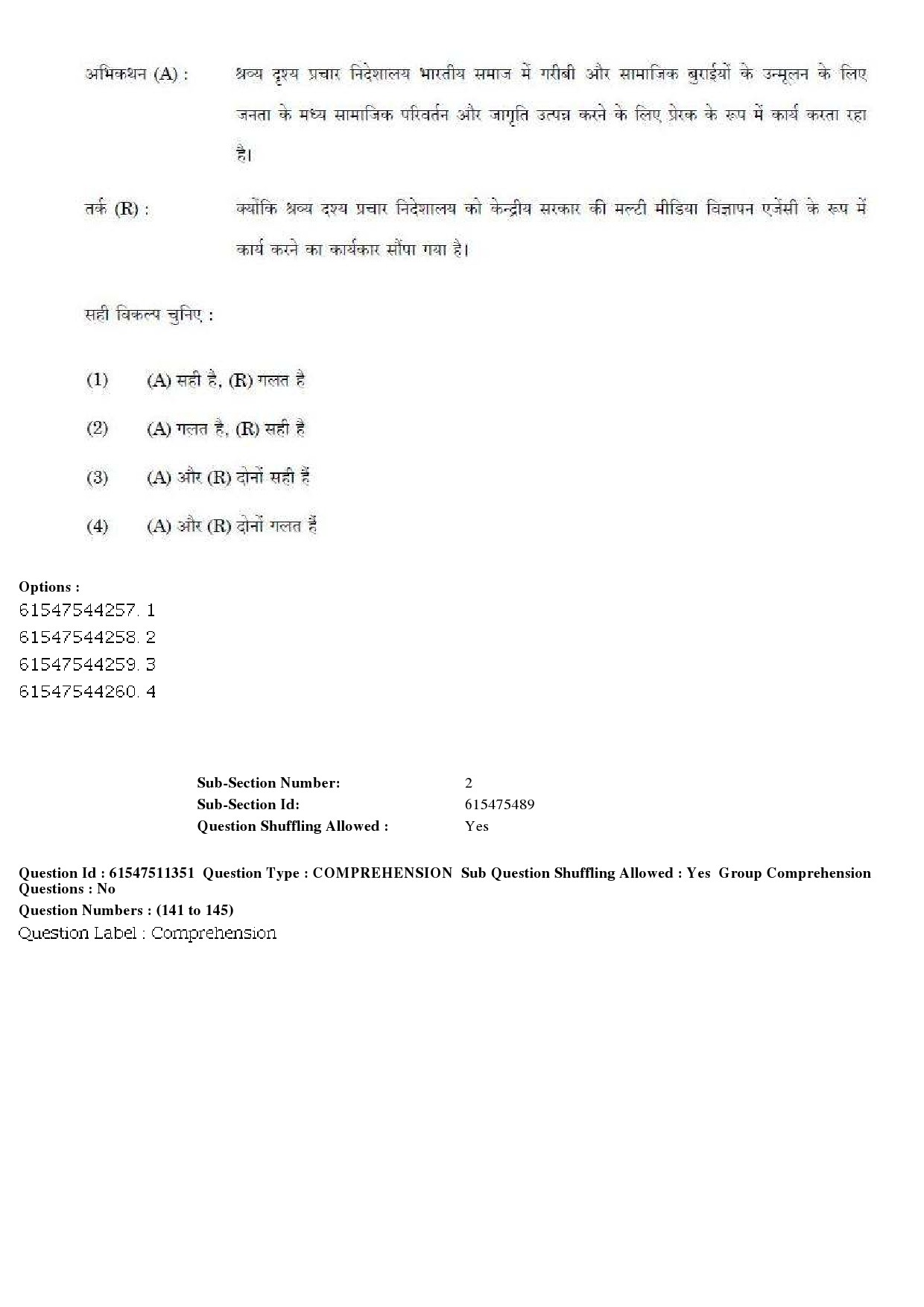 UGC NET Visual Arts Question Paper December 2019 167