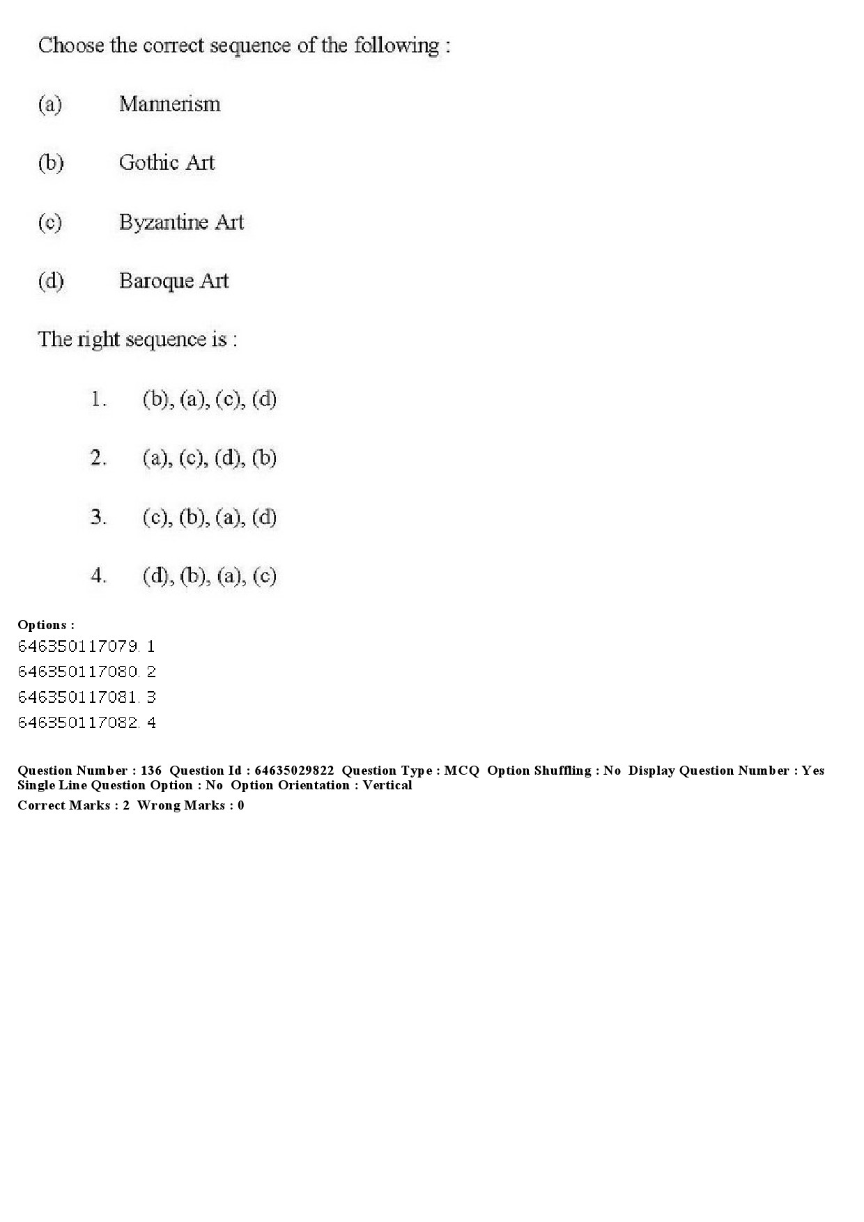 UGC NET Visual Arts Question Paper June 2019 159