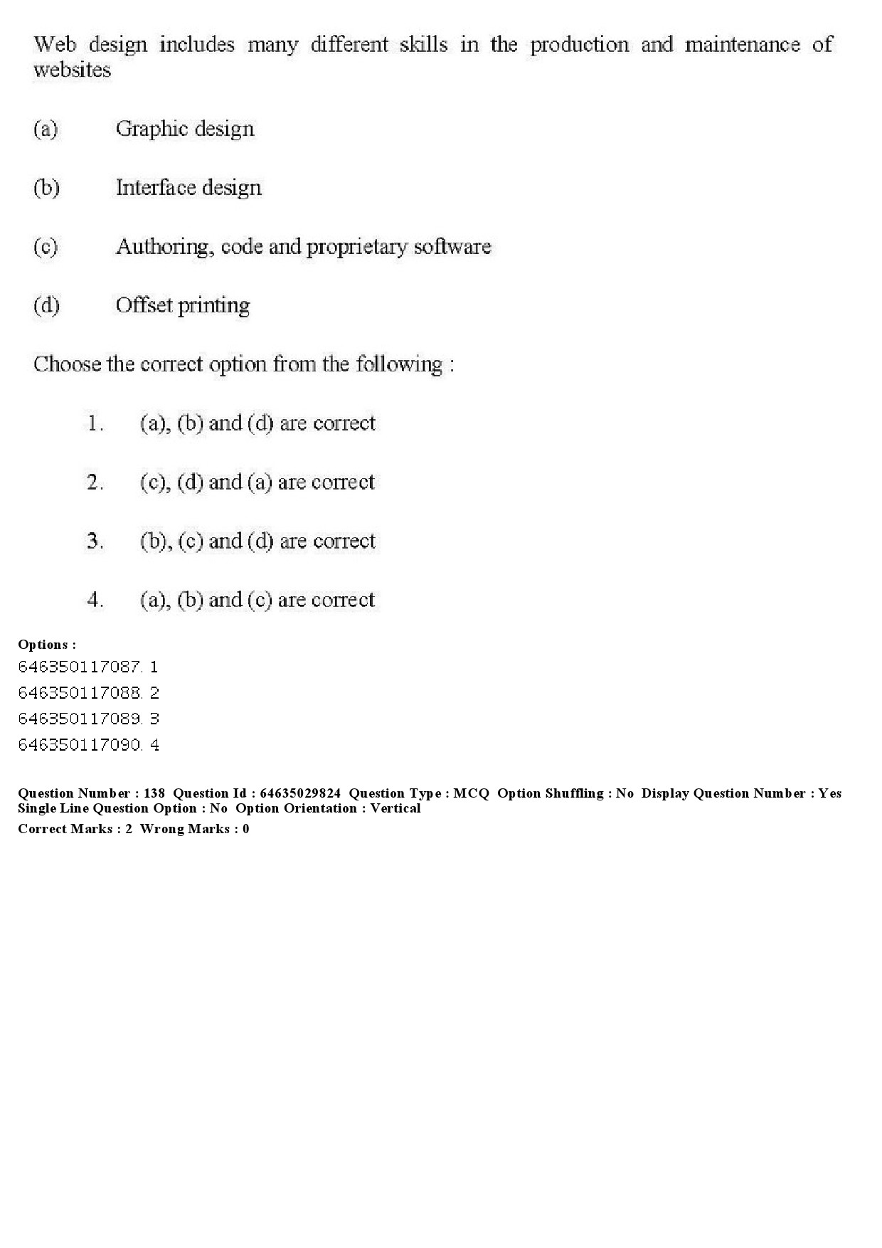 UGC NET Visual Arts Question Paper June 2019 163