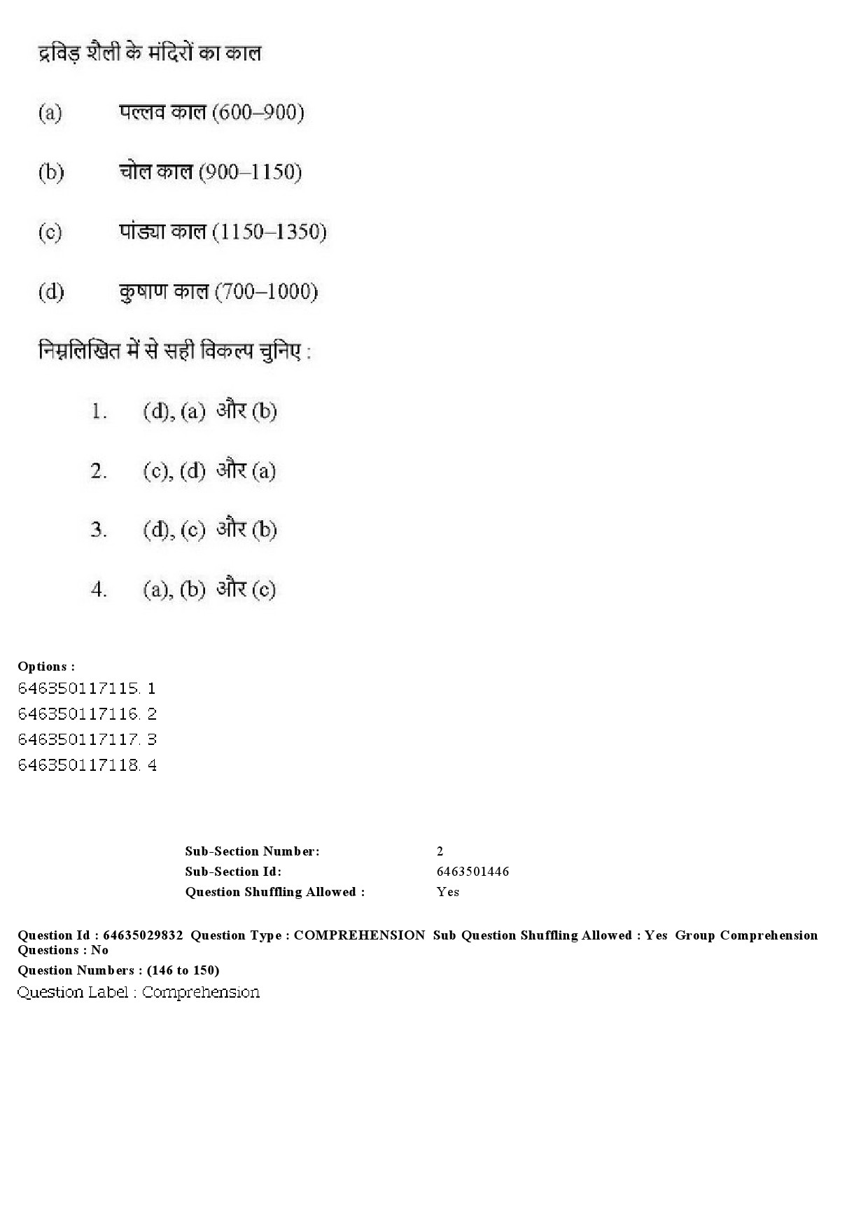 UGC NET Visual Arts Question Paper June 2019 178