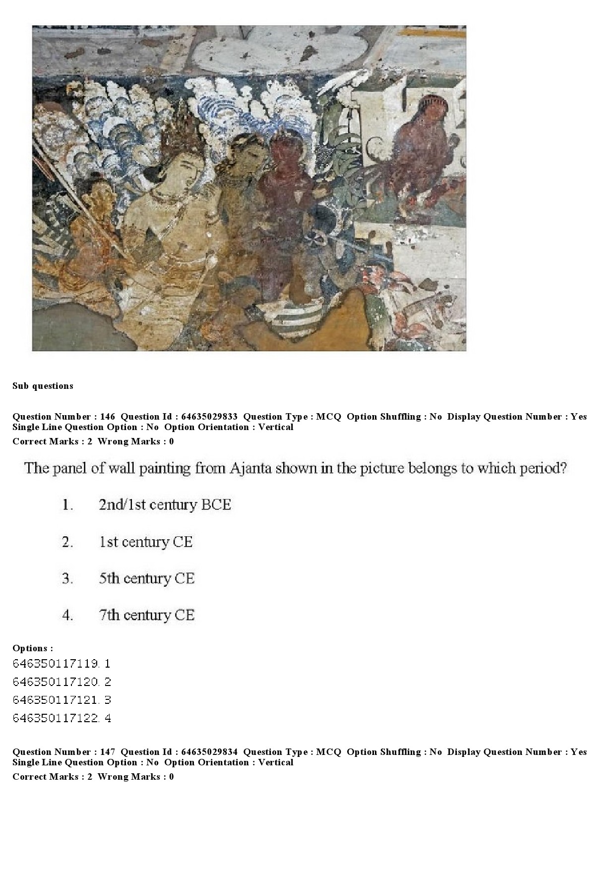 UGC NET Visual Arts Question Paper June 2019 179