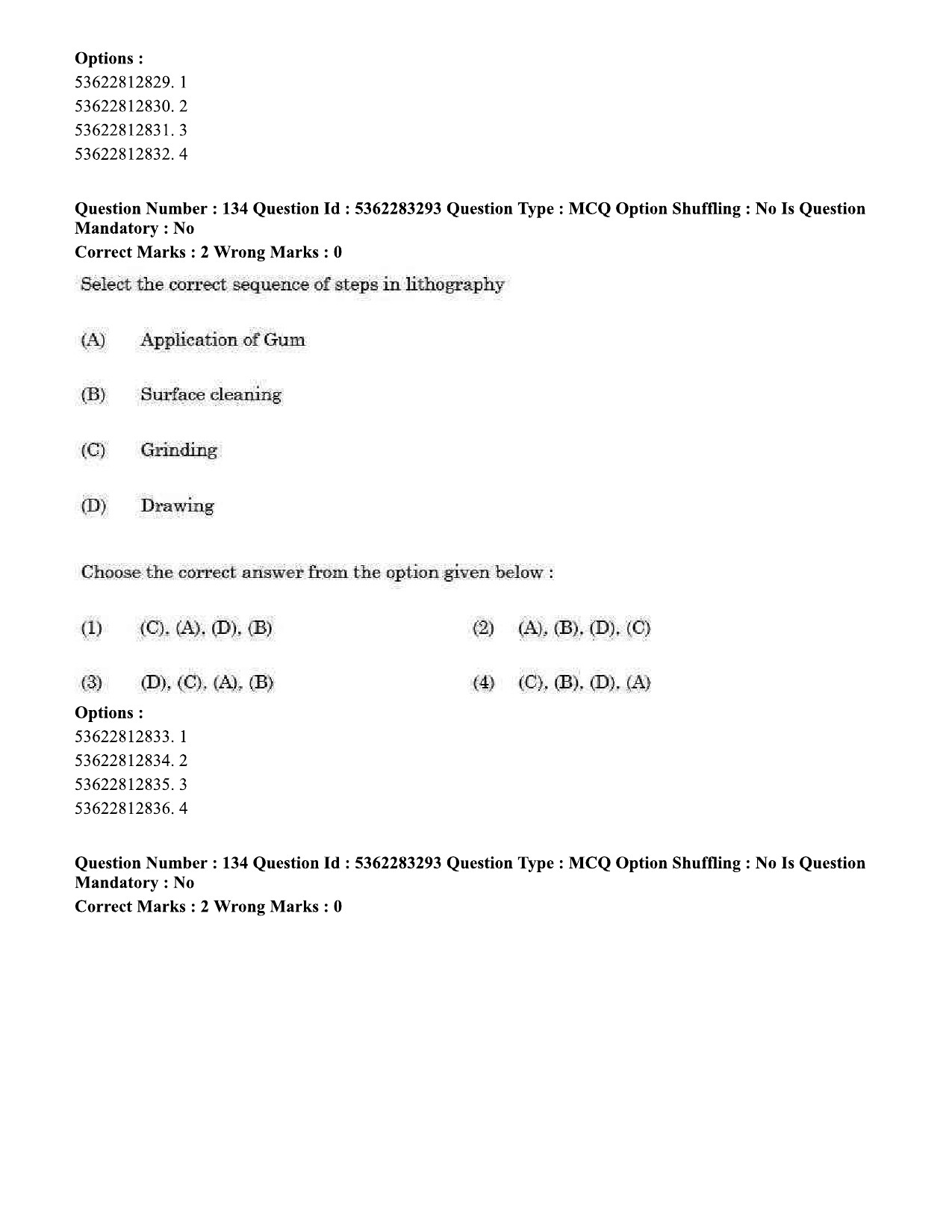 UGC NET Visual Arts Question Paper September 2020 156