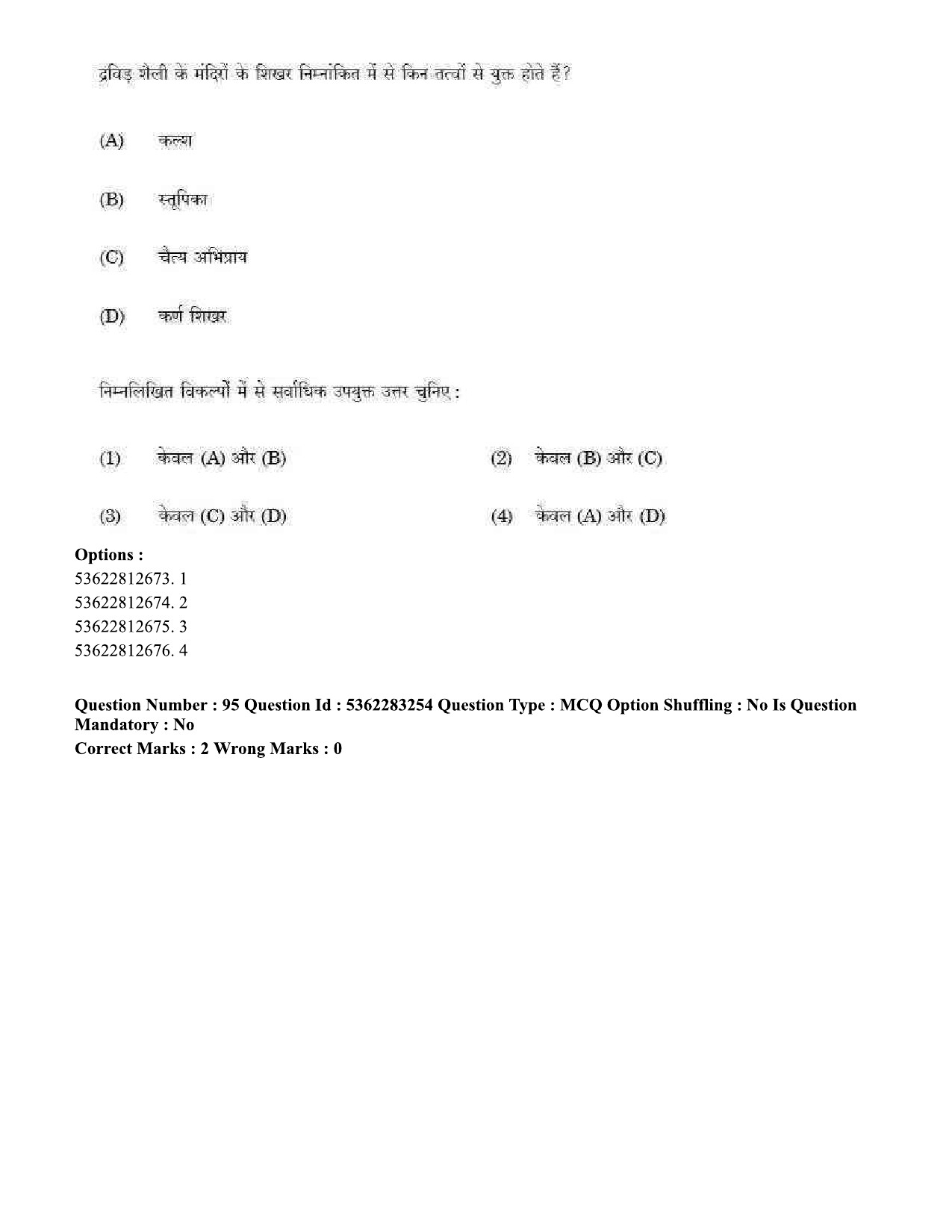 UGC NET Visual Arts Question Paper September 2020 81