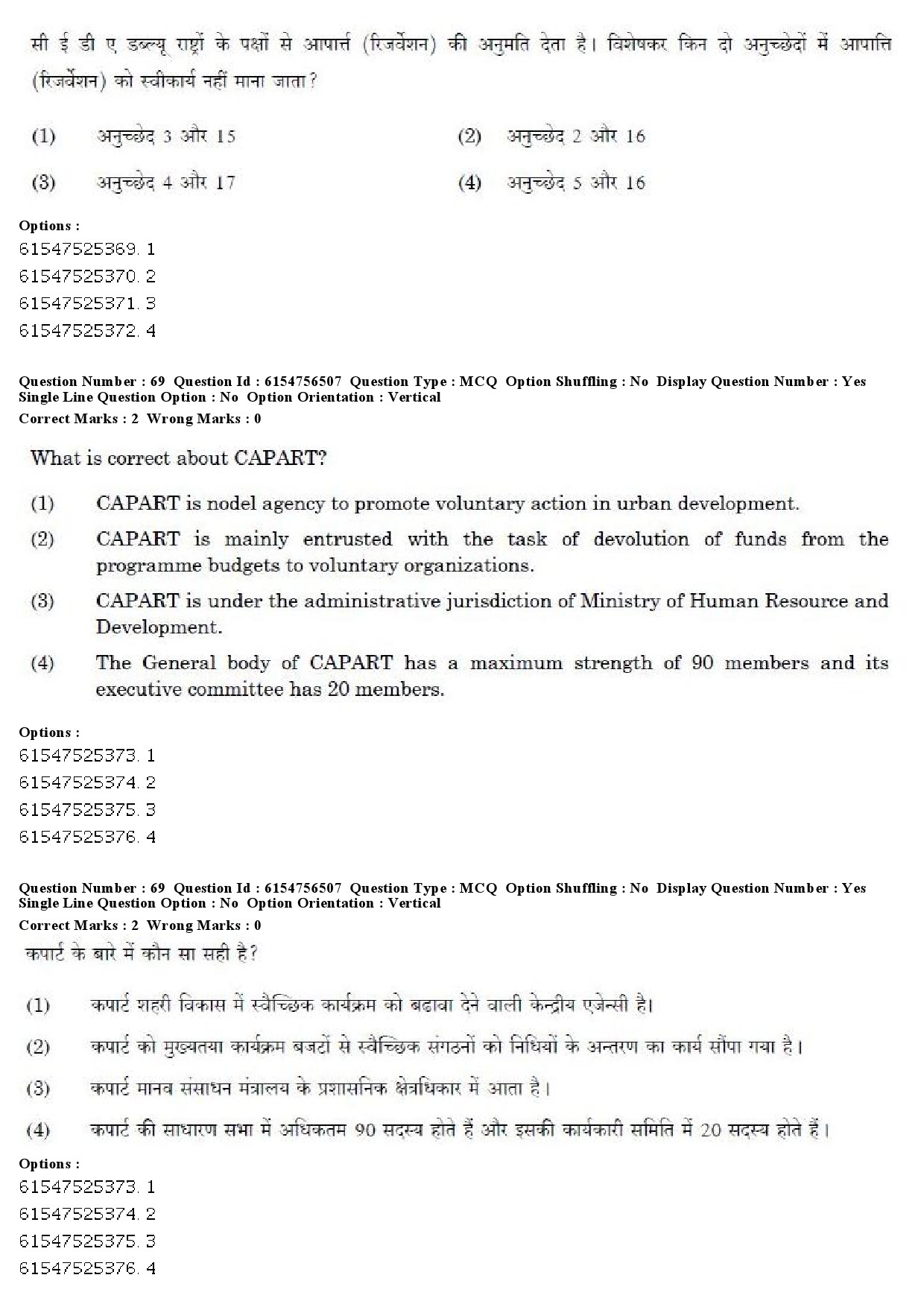 UGC NET Women Studies Question Paper December 2019 57