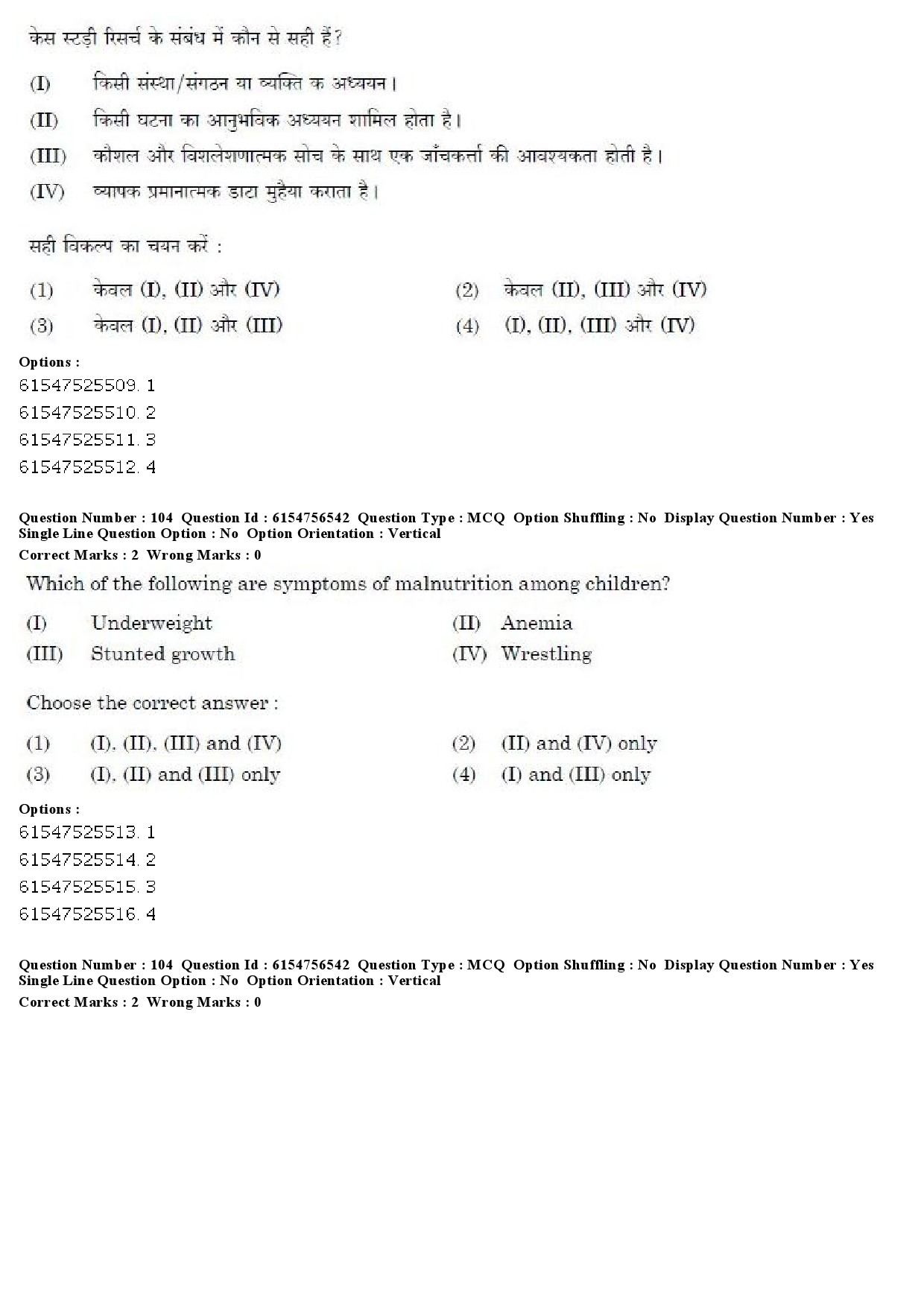 UGC NET Women Studies Question Paper December 2019 82