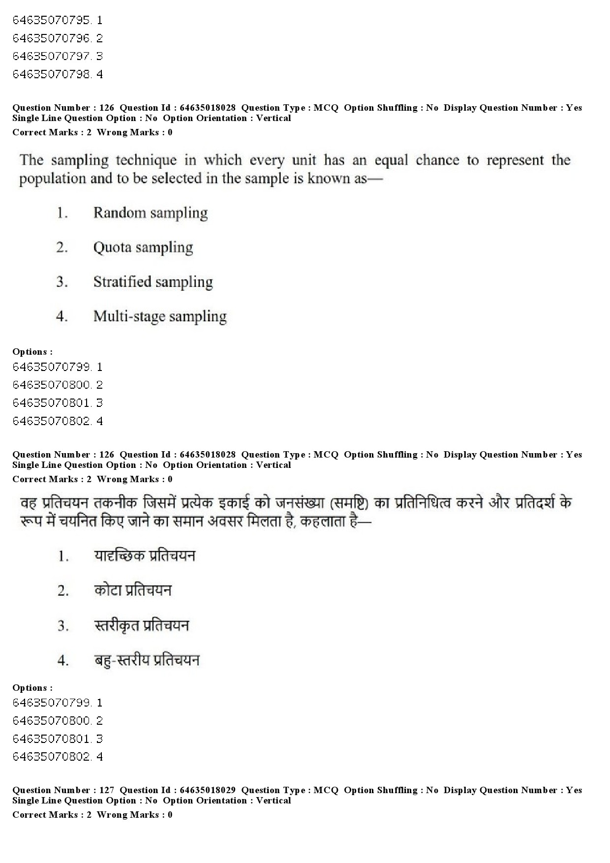 UGC NET Women Studies Question Paper June 2019 118