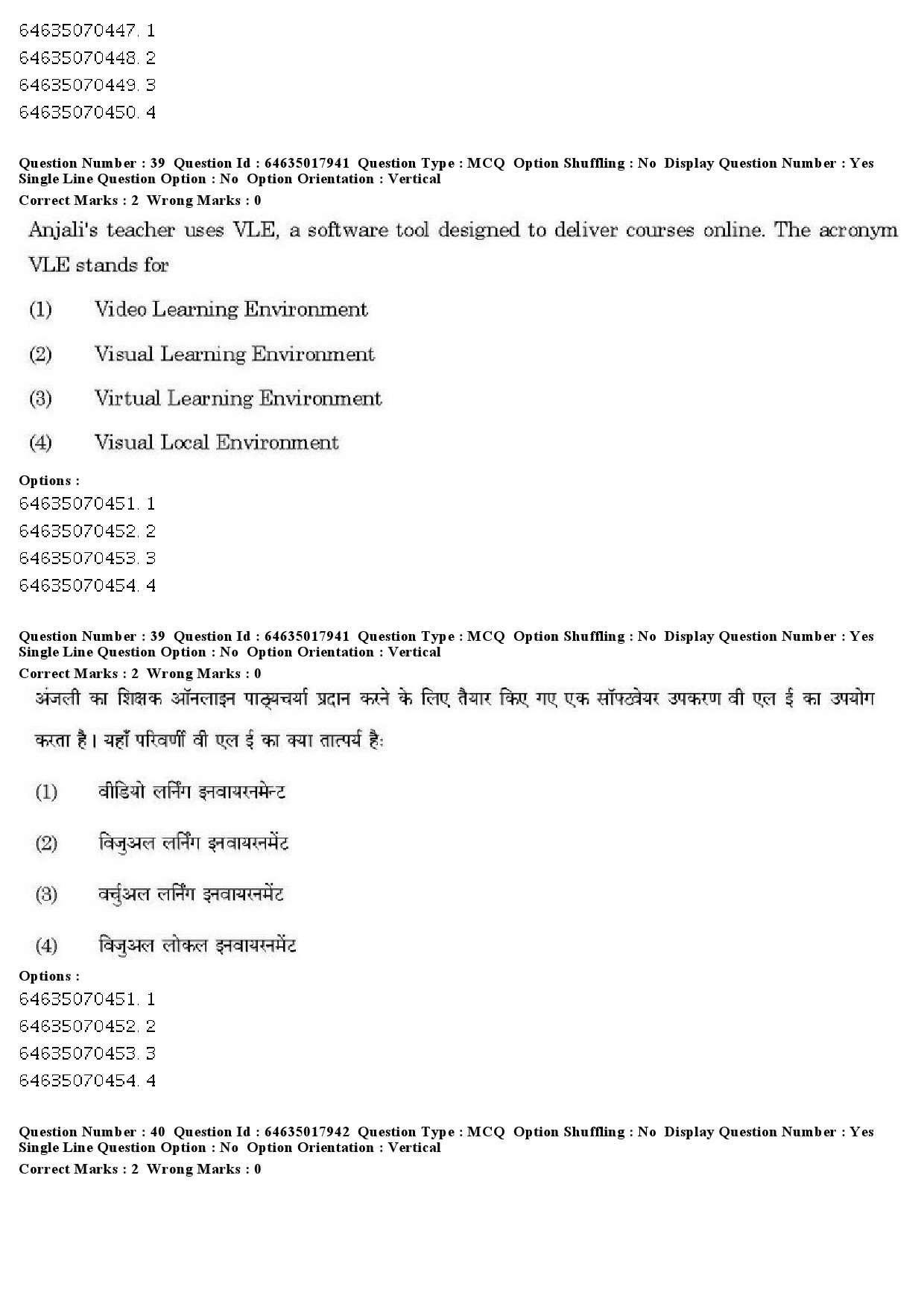 UGC NET Women Studies Question Paper June 2019 38