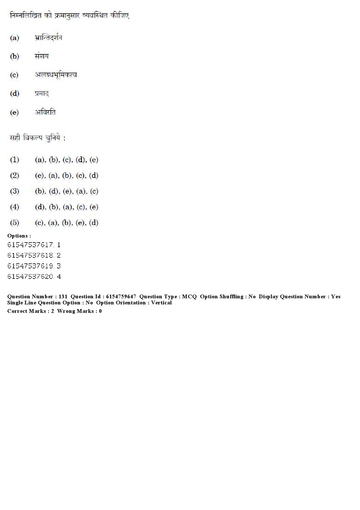 UGC NET Yoga Question Paper December 2019 108