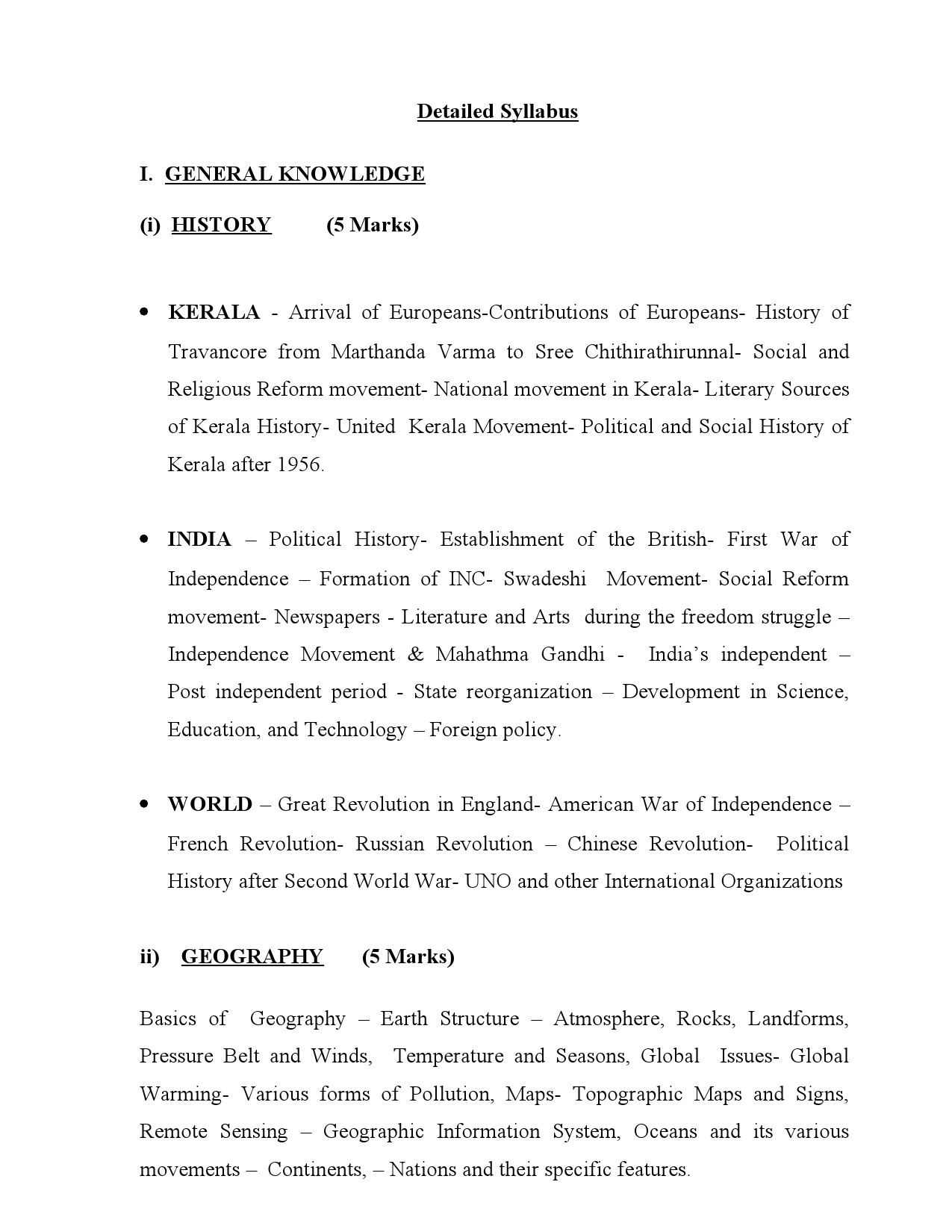 Detailed Syllabus Of Main Exam 2023 For Assistant In Universitites - Notification Image 2