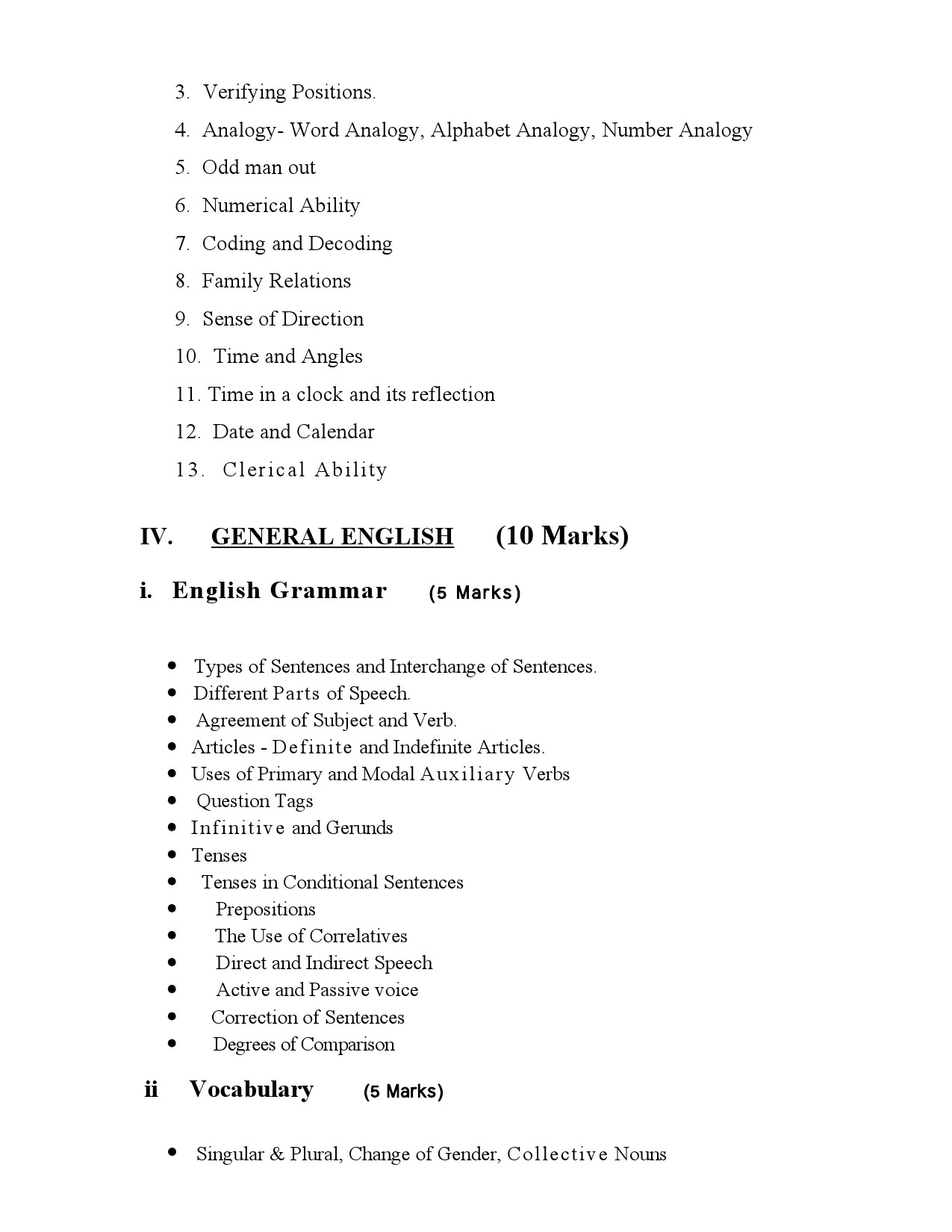 Detailed Syllabus Of Main Exam 2023 For Assistant In Universitites - Notification Image 9