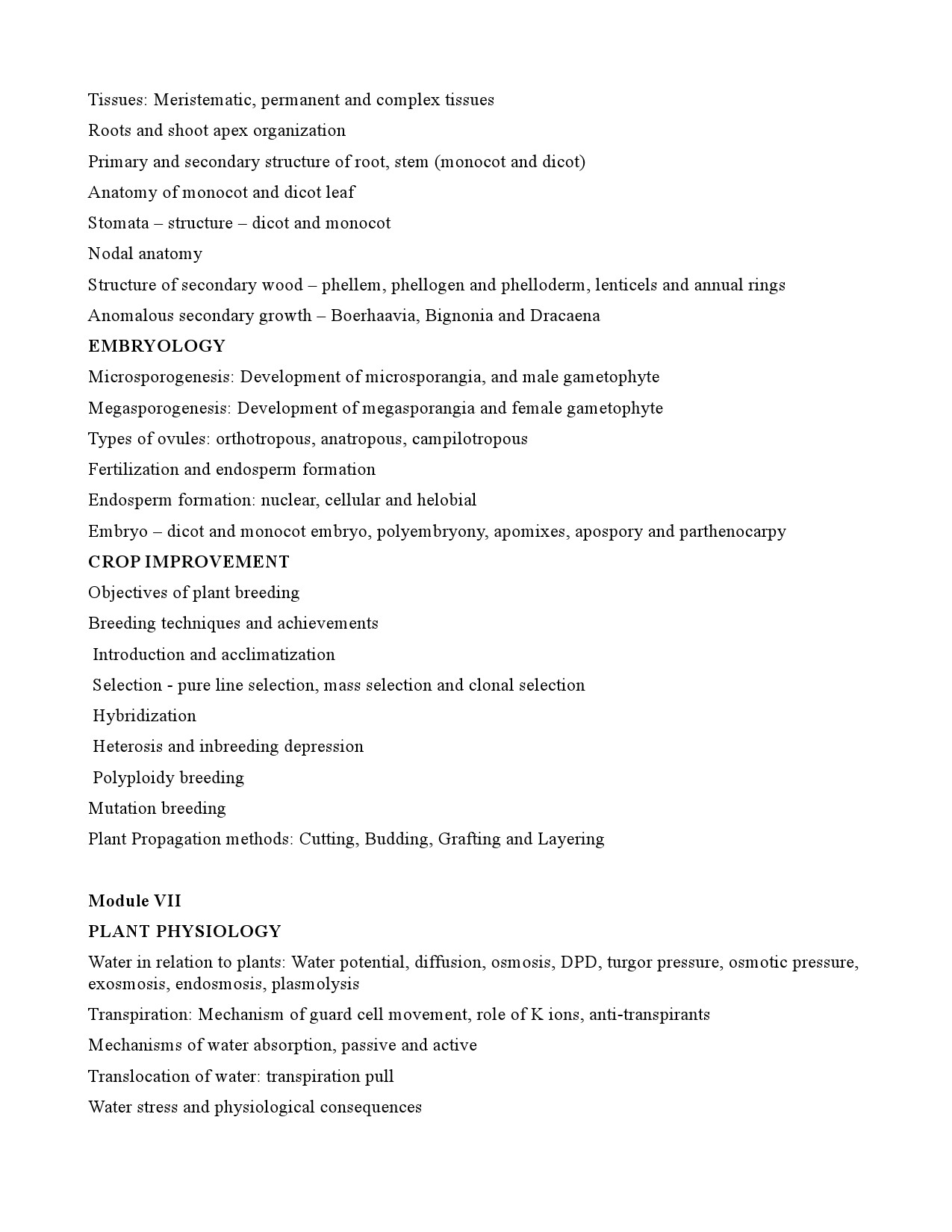 High School Assistant Natural Science Part A Kerala Examination Syllabus 2021 - Notification Image 11