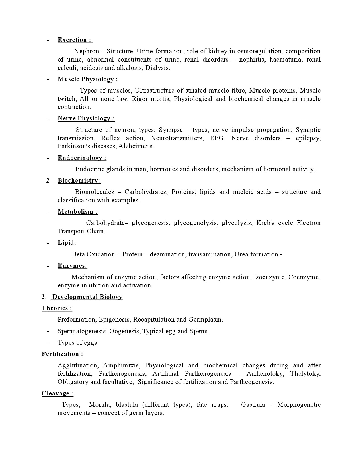 High School Assistant Natural Science Part A Kerala Examination Syllabus 2021 - Notification Image 5