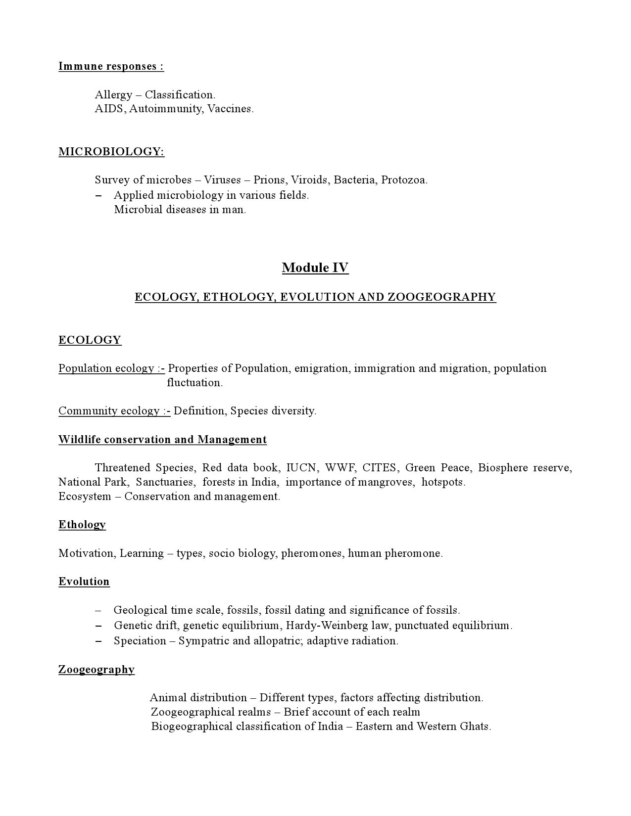 High School Assistant Natural Science Part A Kerala Examination Syllabus 2021 - Notification Image 8