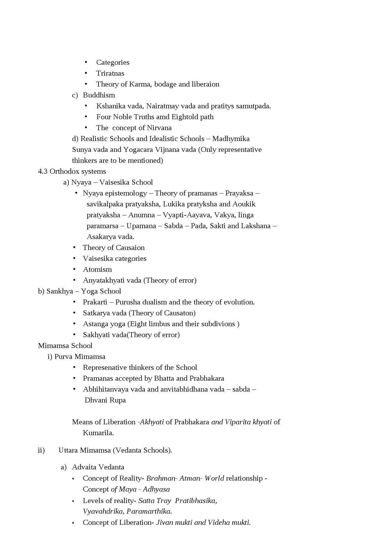 Humanities Syllabus for Kerala PSC 2021 Exam - Notification Image 2